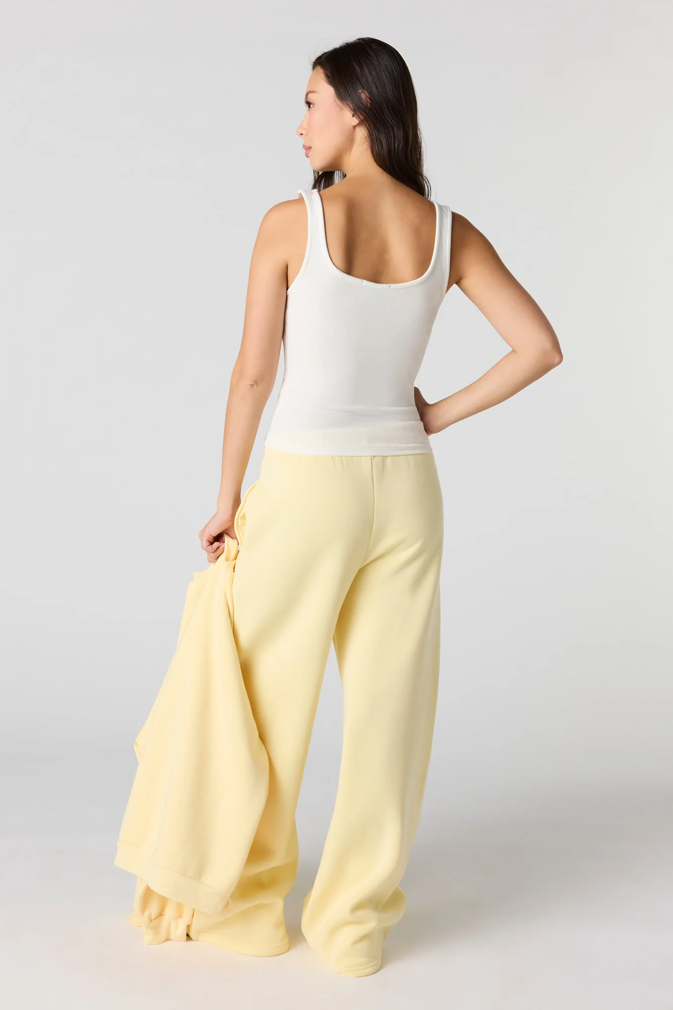 Classic Fleece Wide Leg Sweatpant - Image 9