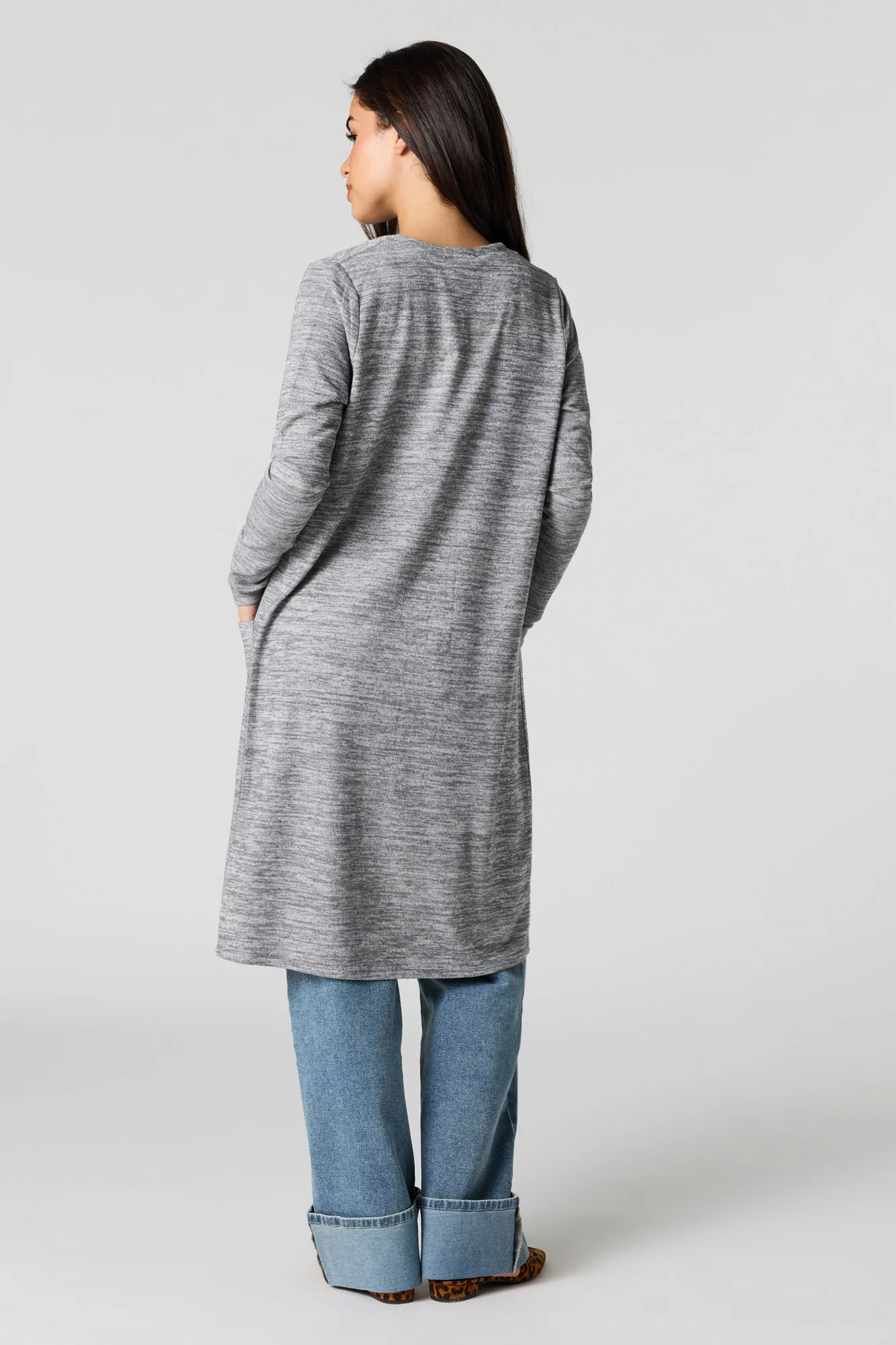 Long Sleeve Duster Cardigan - Image 9