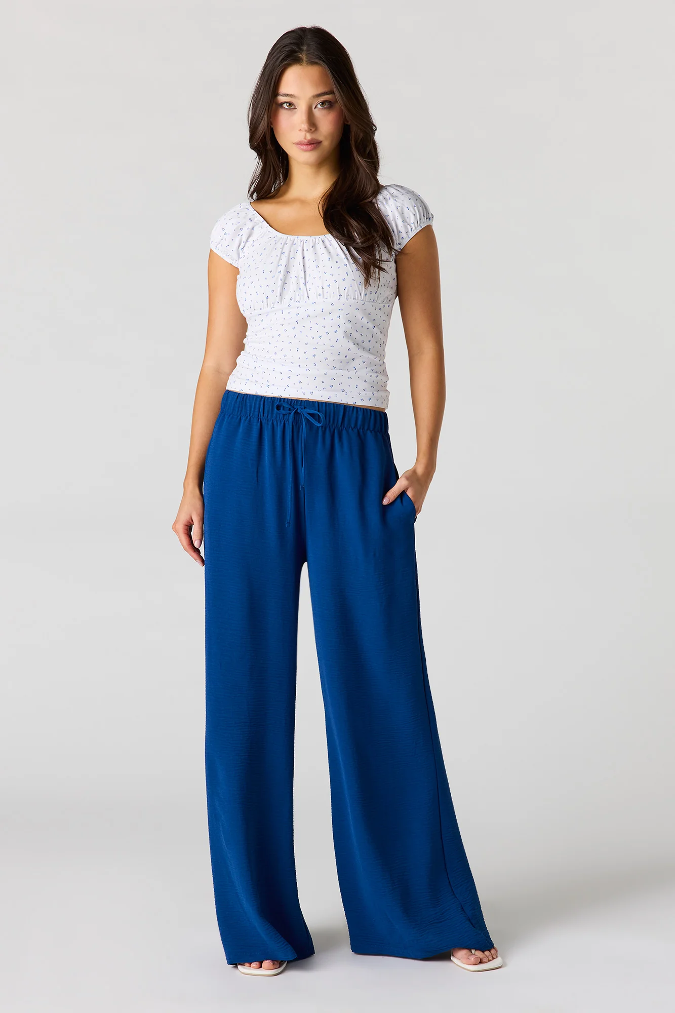 Flowy Drawstring Pant - Image 10