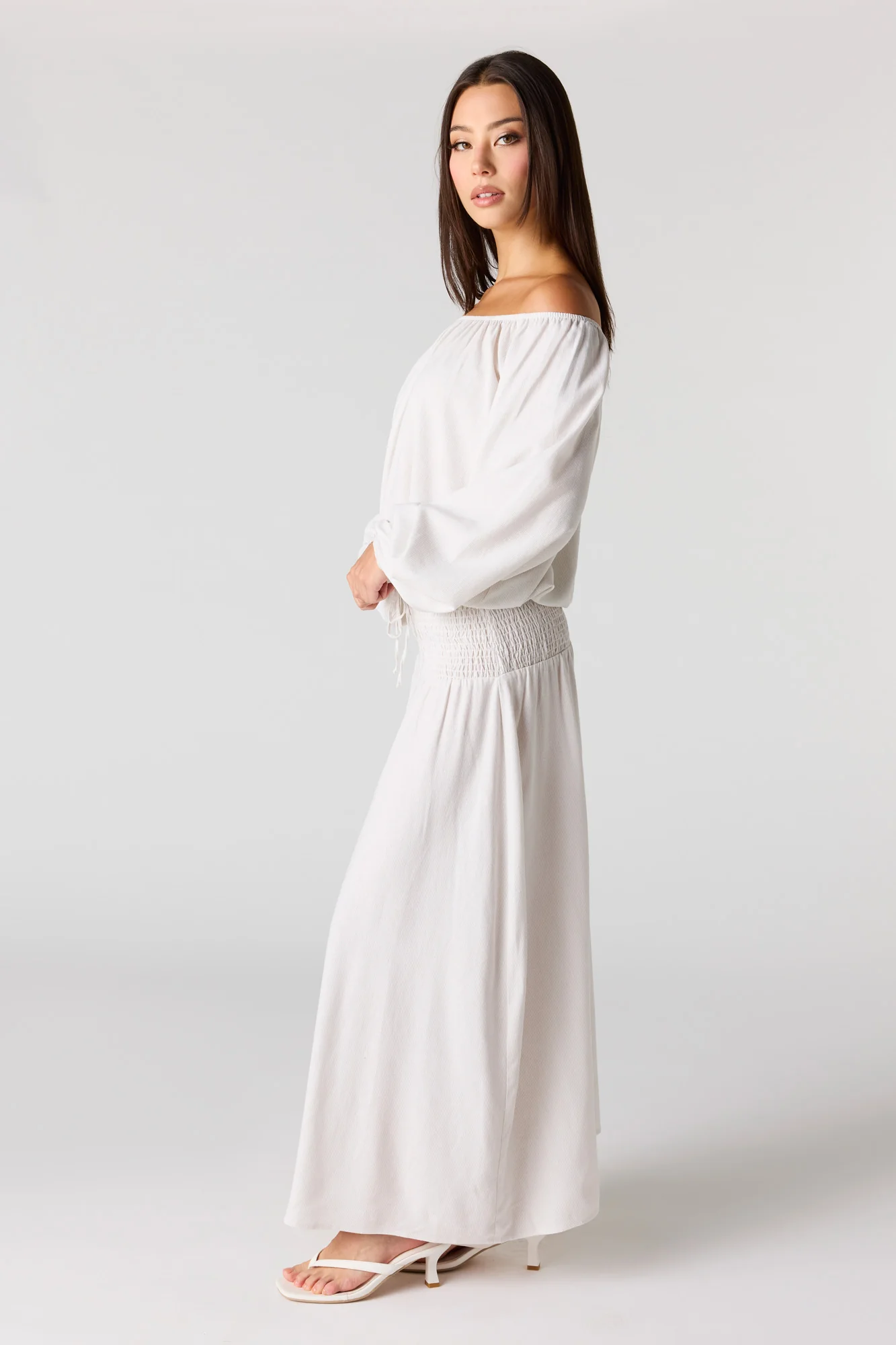 Linen-Blend Maxi Skirt - Image 14