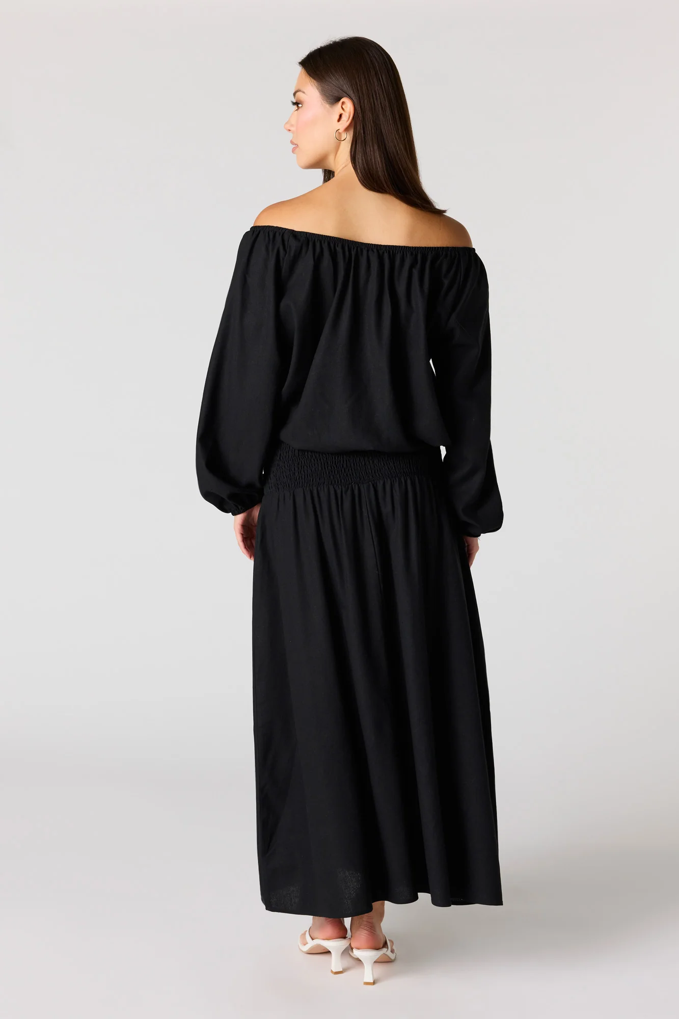 Linen-Blend Maxi Skirt - Image 7
