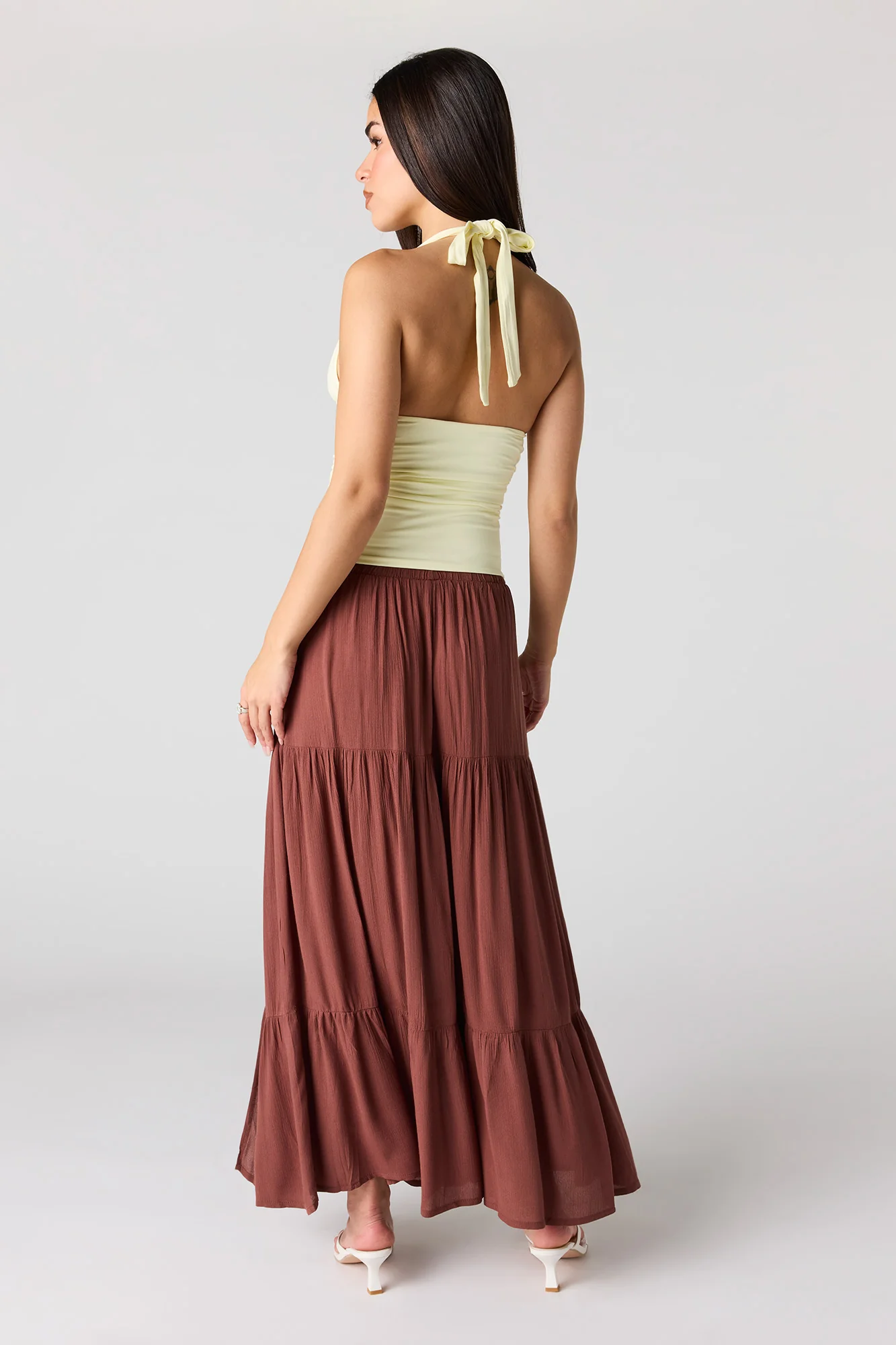 Tiered Maxi Skirt - Image 9
