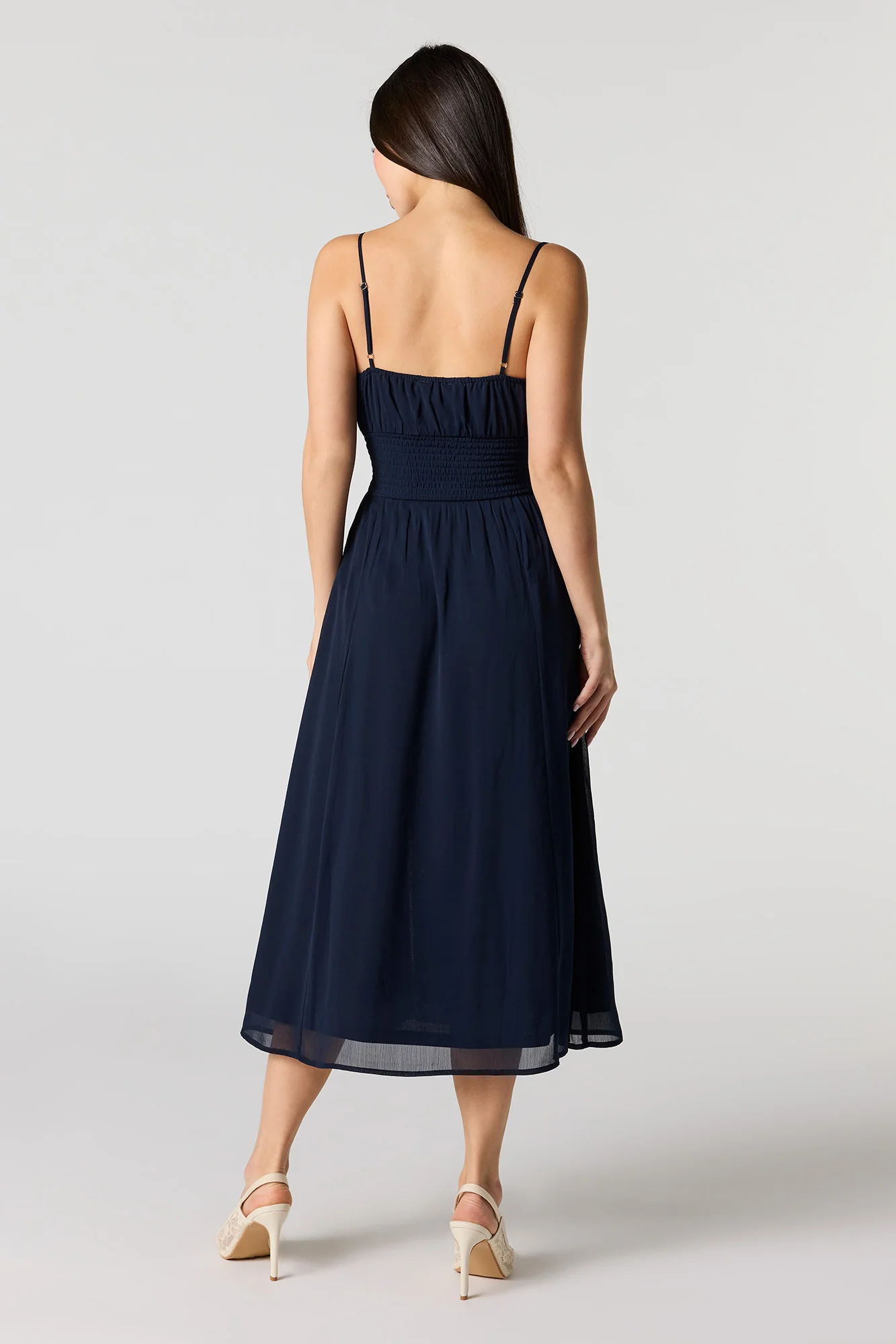 Chiffon Midi Dress - Image 12