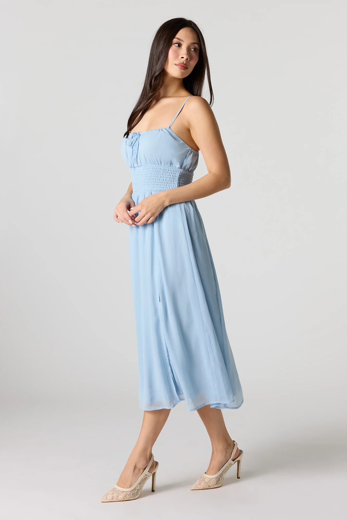 Chiffon Midi Dress - Image 14