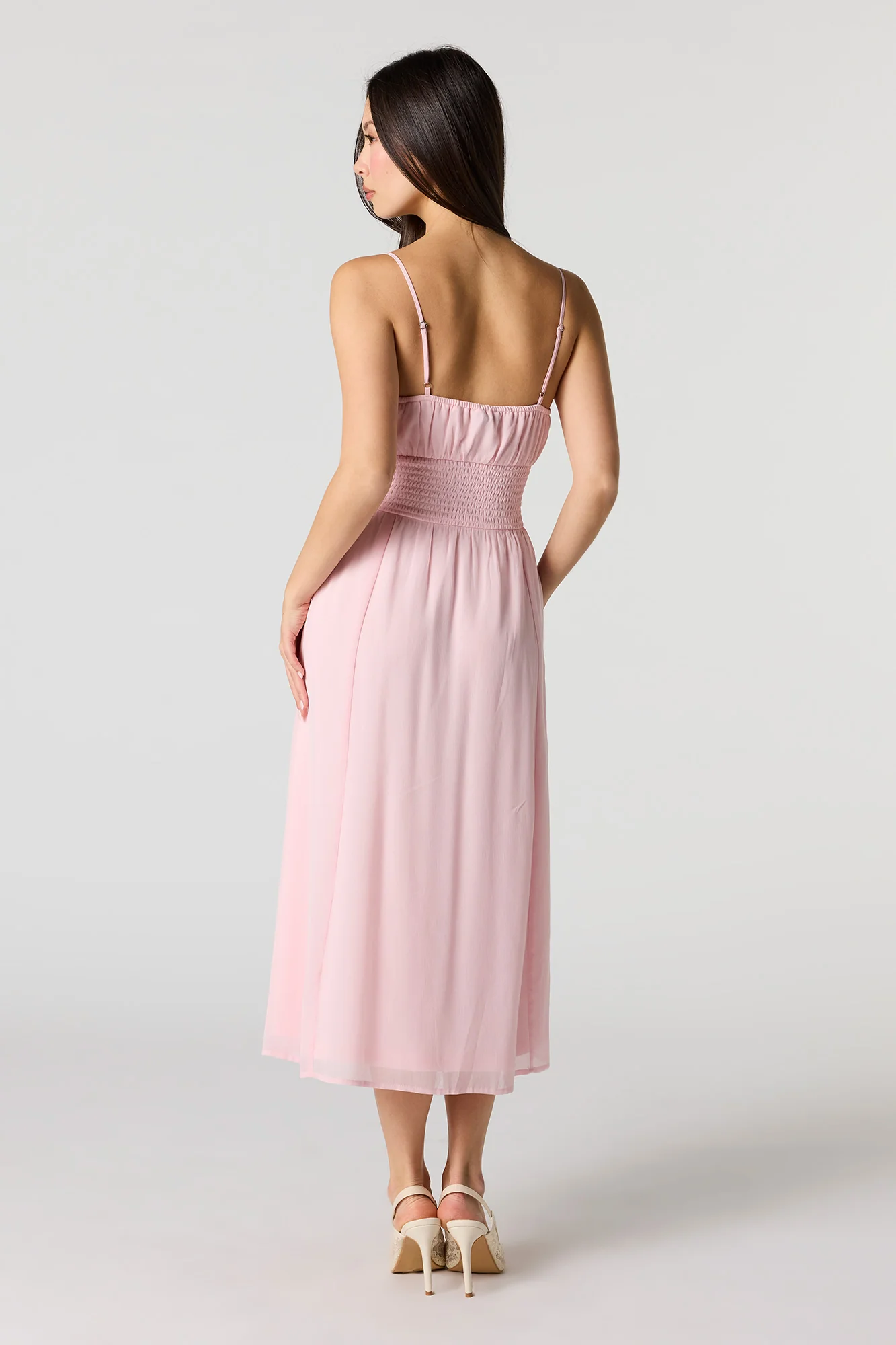 Chiffon Midi Dress - Image 18