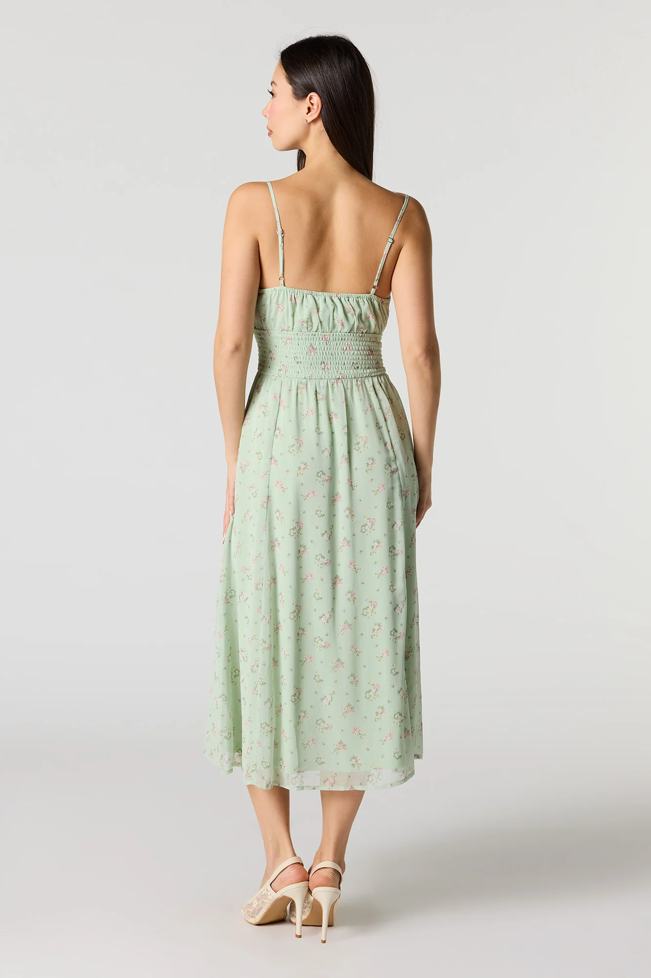 Chiffon Midi Dress - Image 3