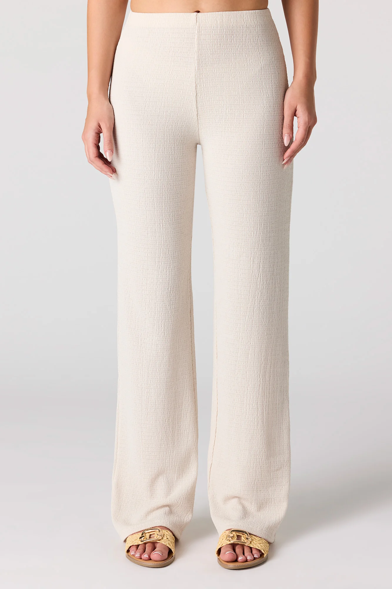 Textured Wide Leg Pant - Image 2