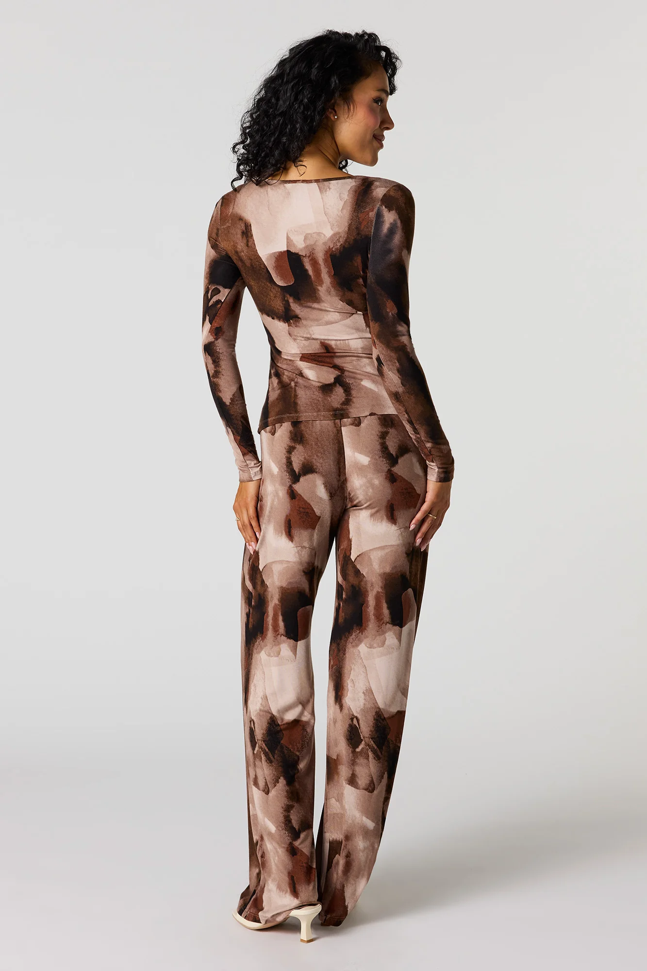 High Rise Wide Leg Pant - Image 3