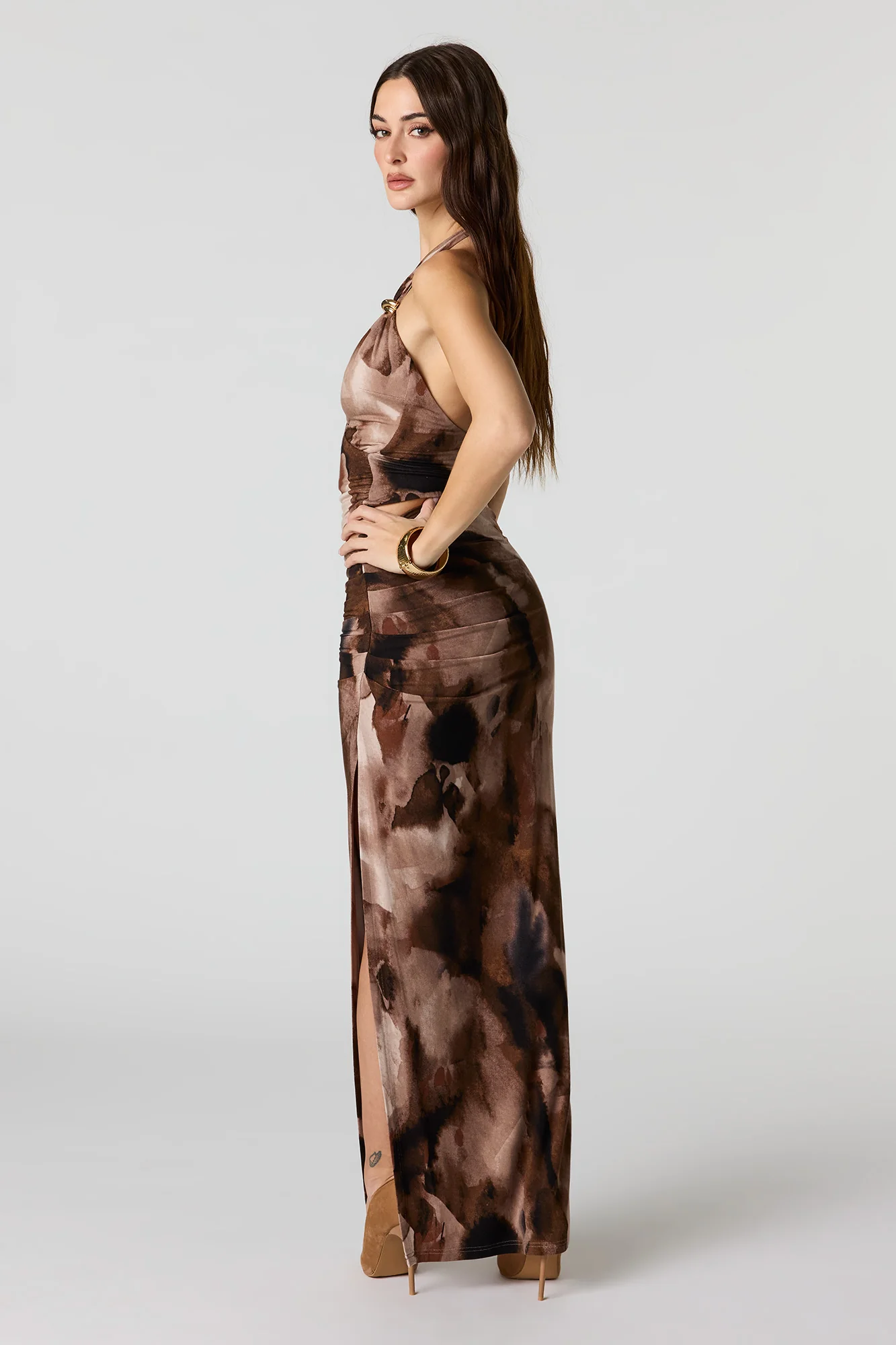 Ruched Maxi Skirt - Image 6