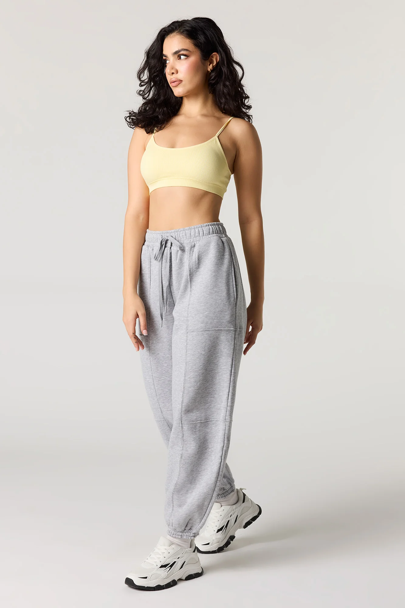 Seamless Ribbed Bralette with Built-In Cups - Image 12