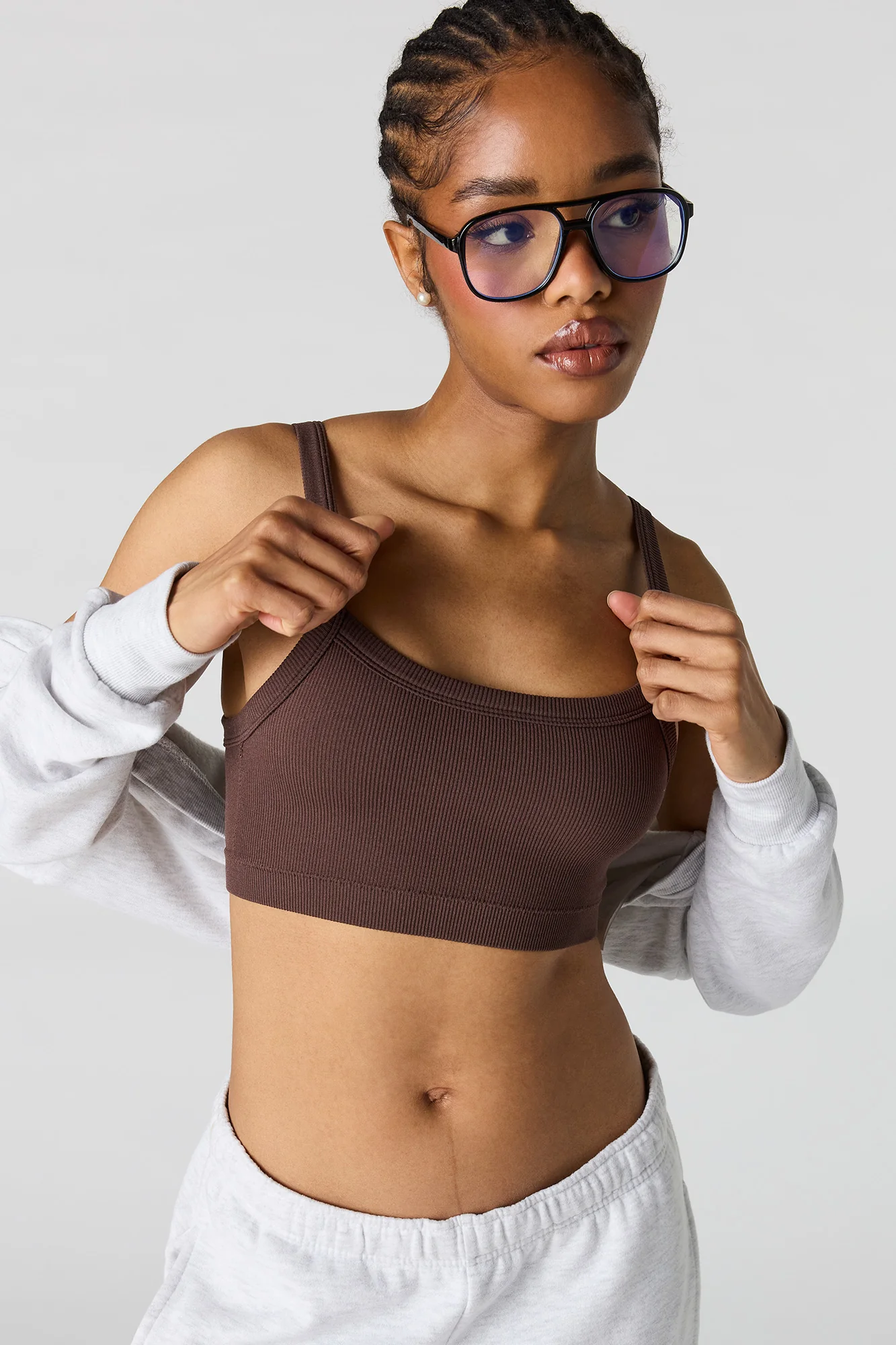 Seamless Square Neck Bralette