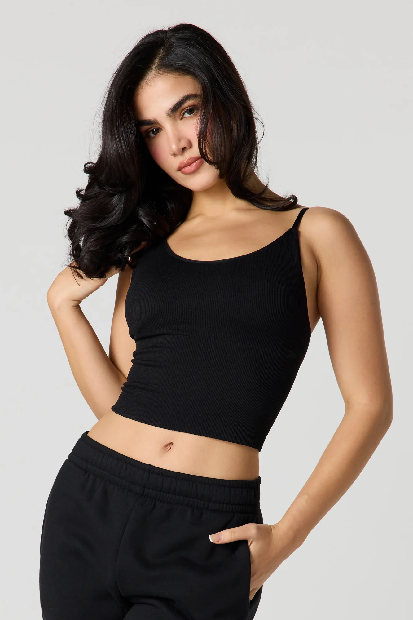 Braless Seamless Ribbed Tank - Image 4