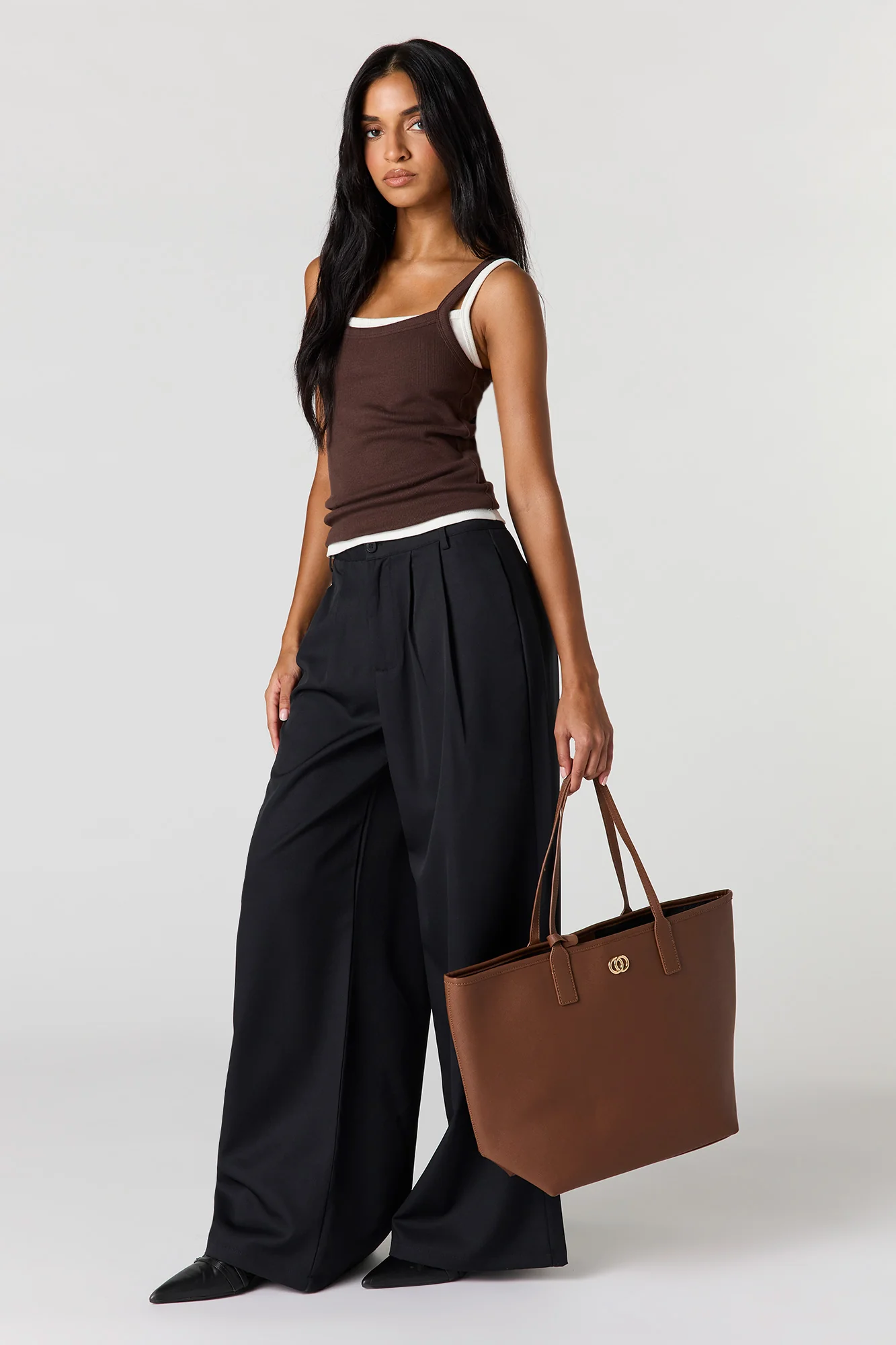 Ribbed Scoop Neck Tank - Image 3