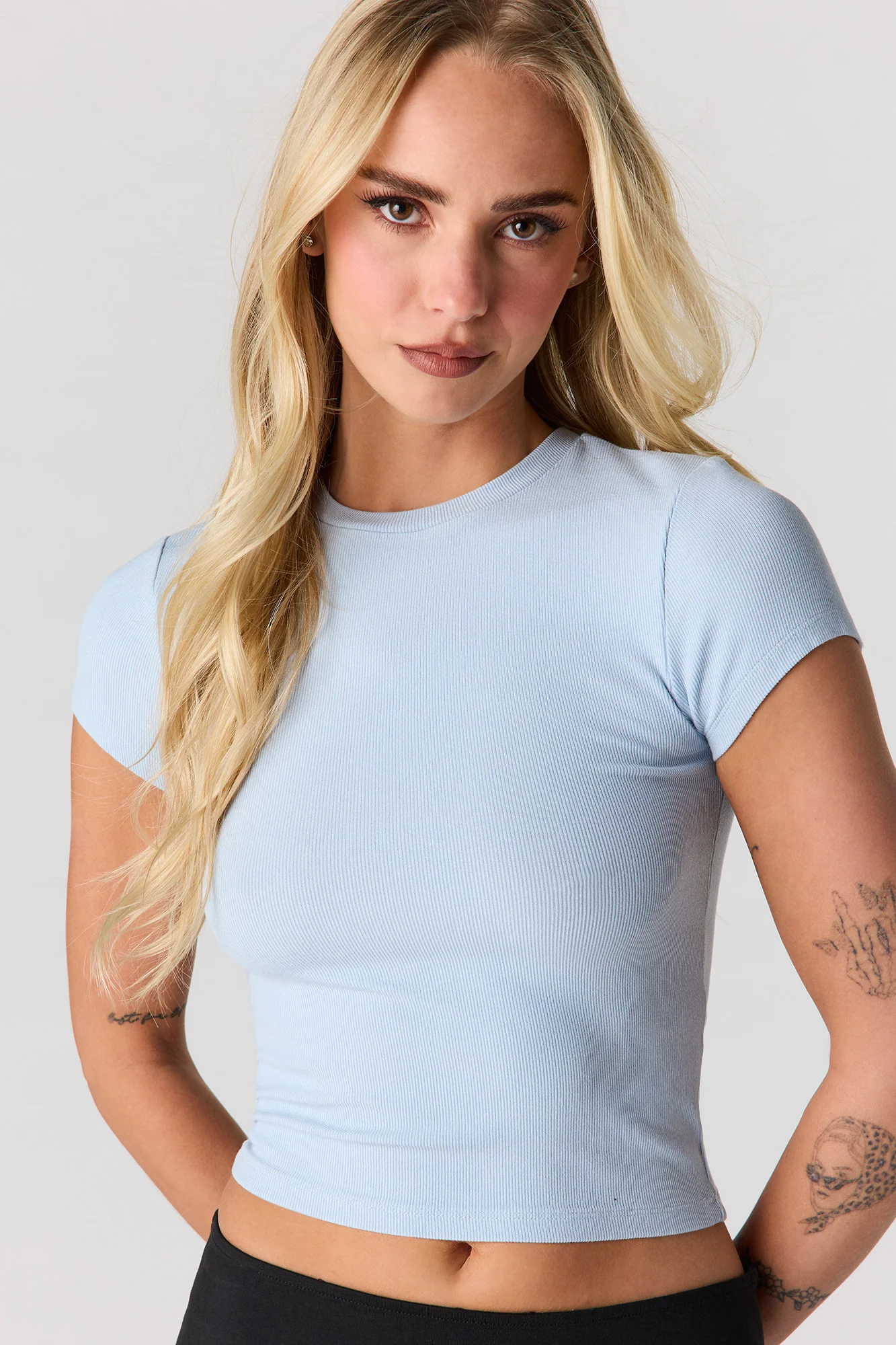 Ribbed Baby T-Shirt - Image 20