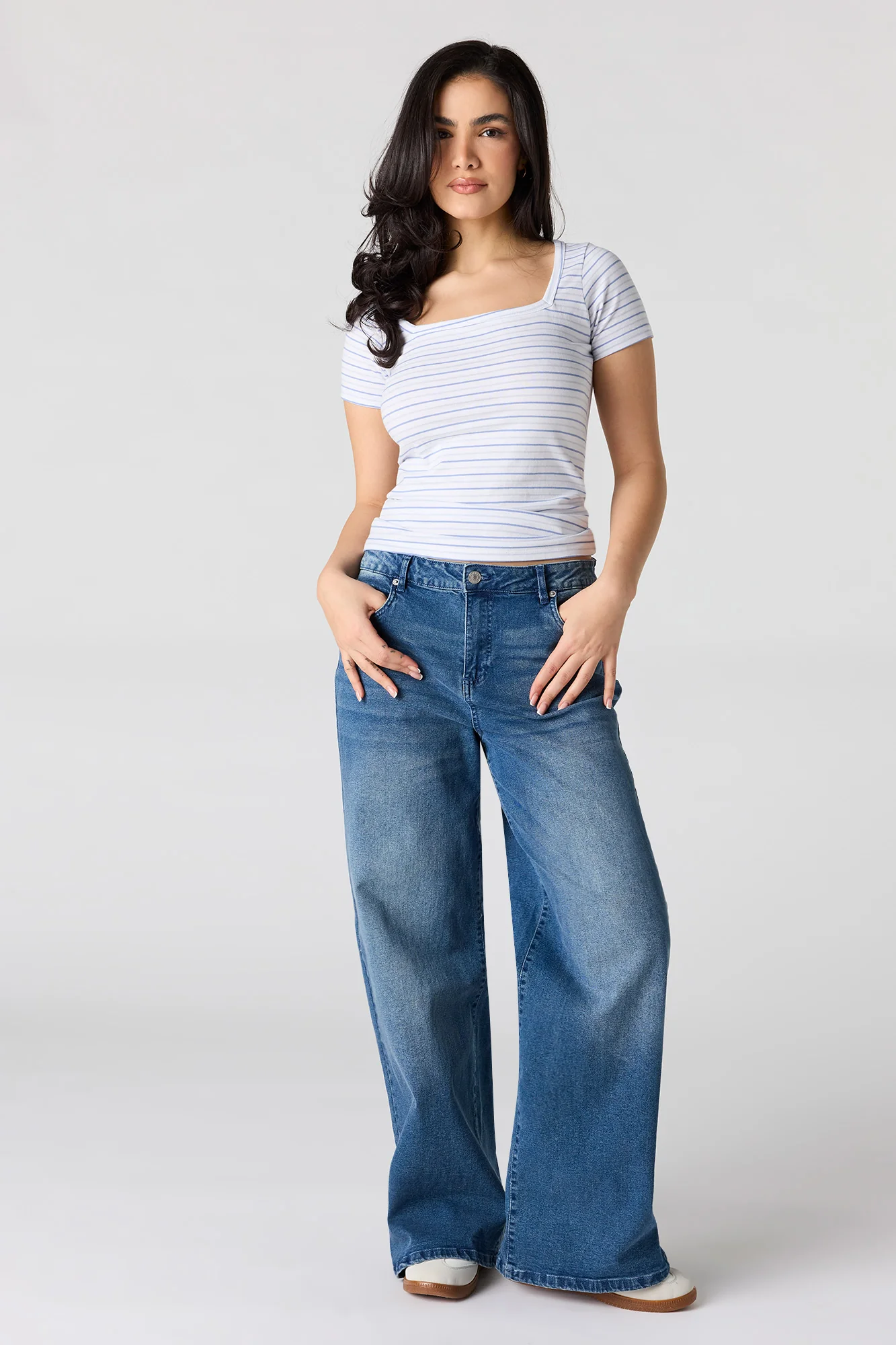 Square Neck T-Shirt - Image 21