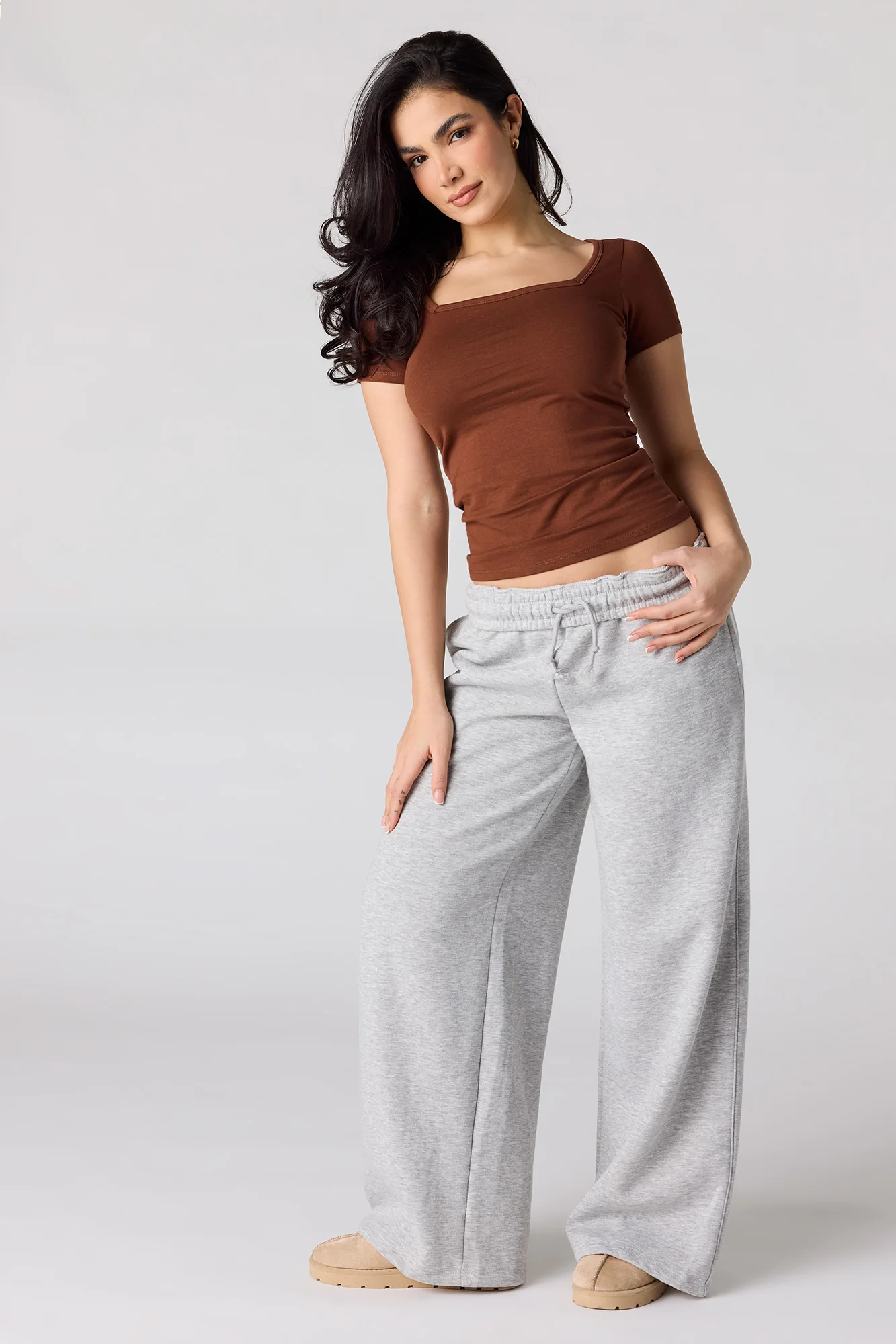 Square Neck T-Shirt - Image 27