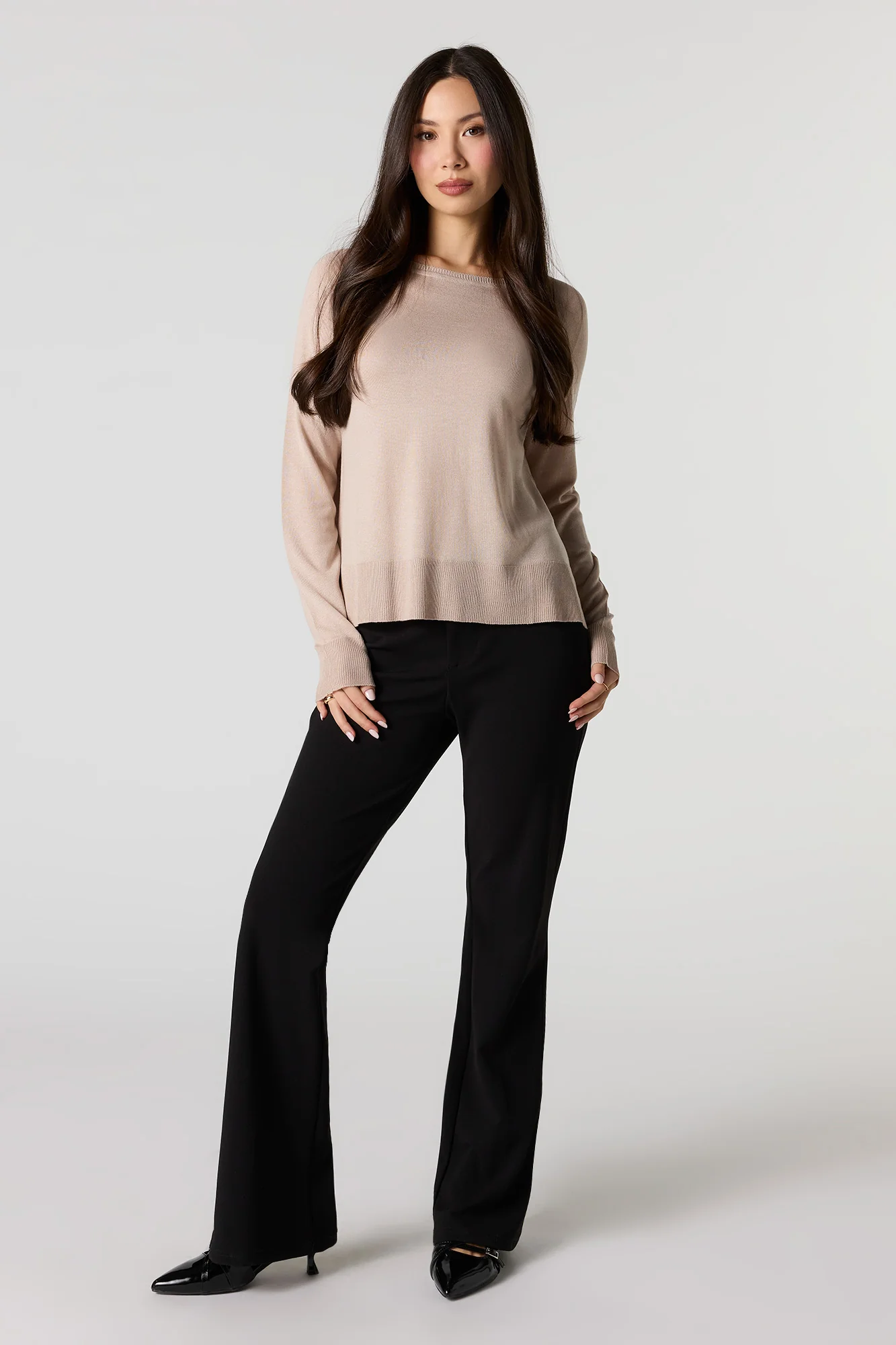 Long Sleeve Knit Top - Image 9