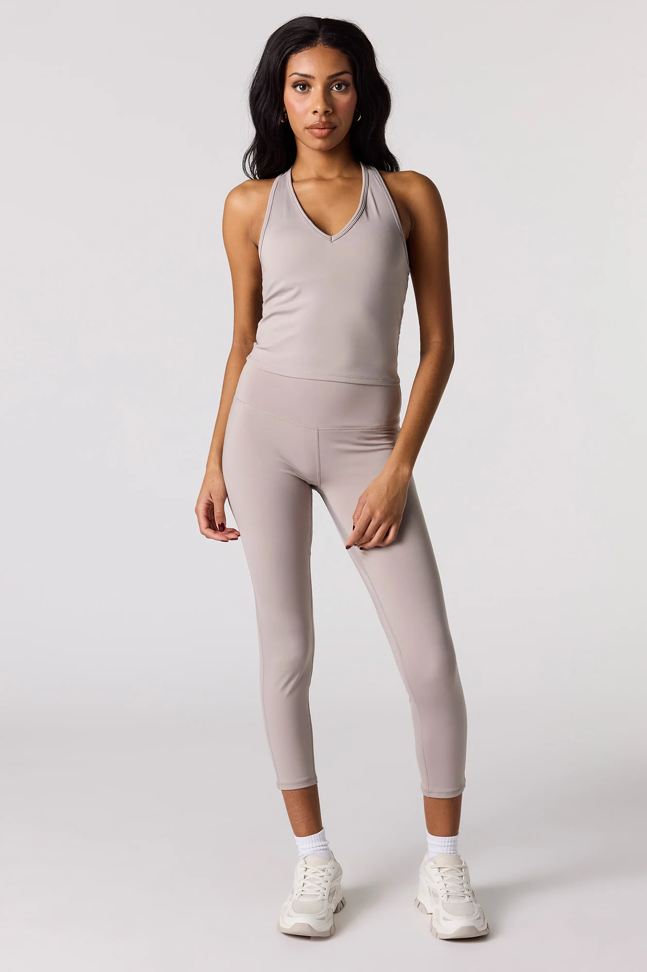 Active V-Neck Racerback Tank - Image 3