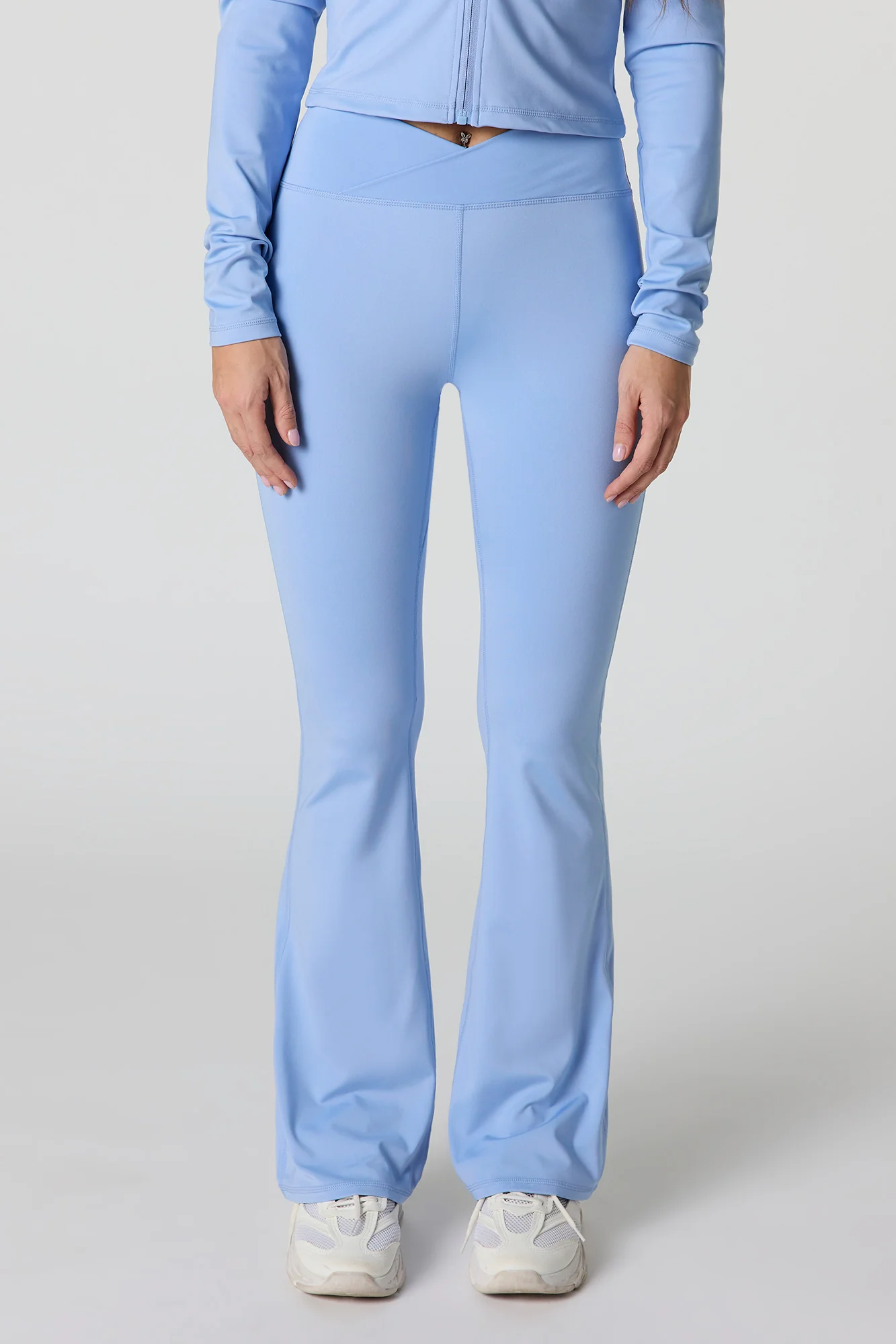 Active Foldover Waist Flare Pant - Image 2