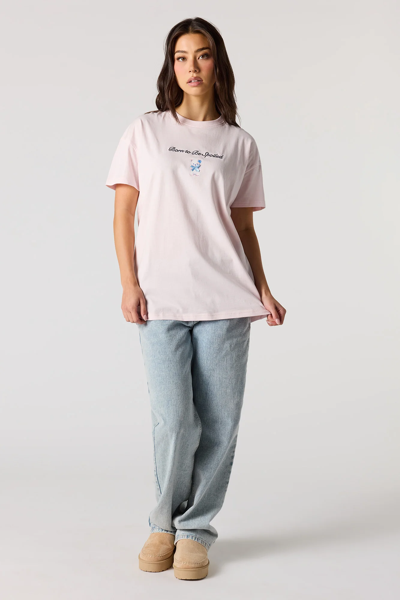 Embroidered Oversized T-Shirt - Image 3