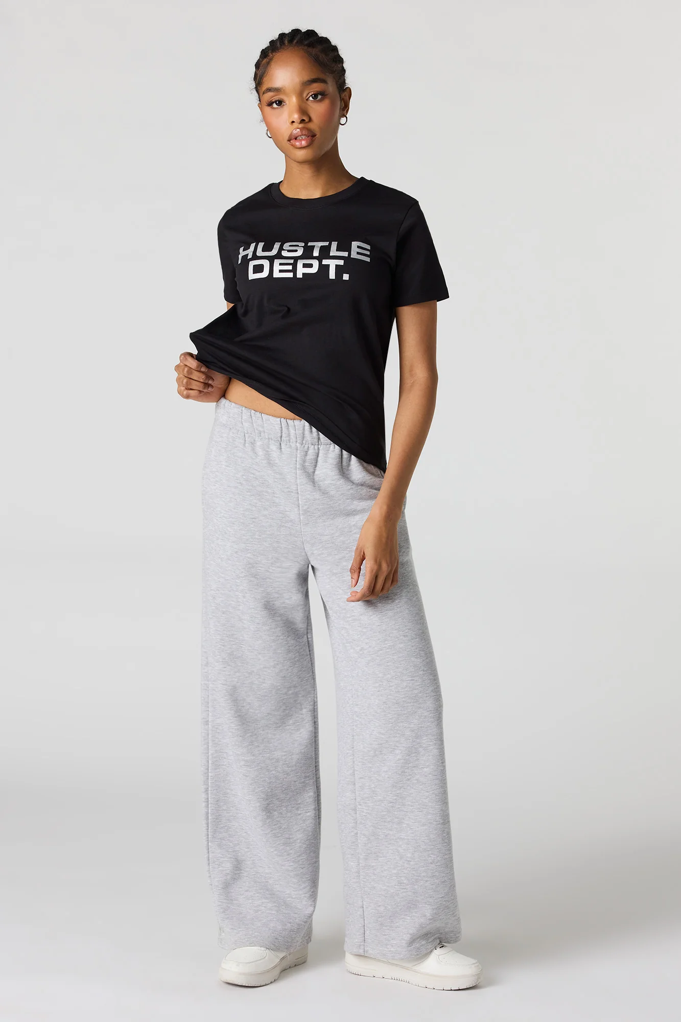 Hustle Department Graphic T-Shirt - Image 3