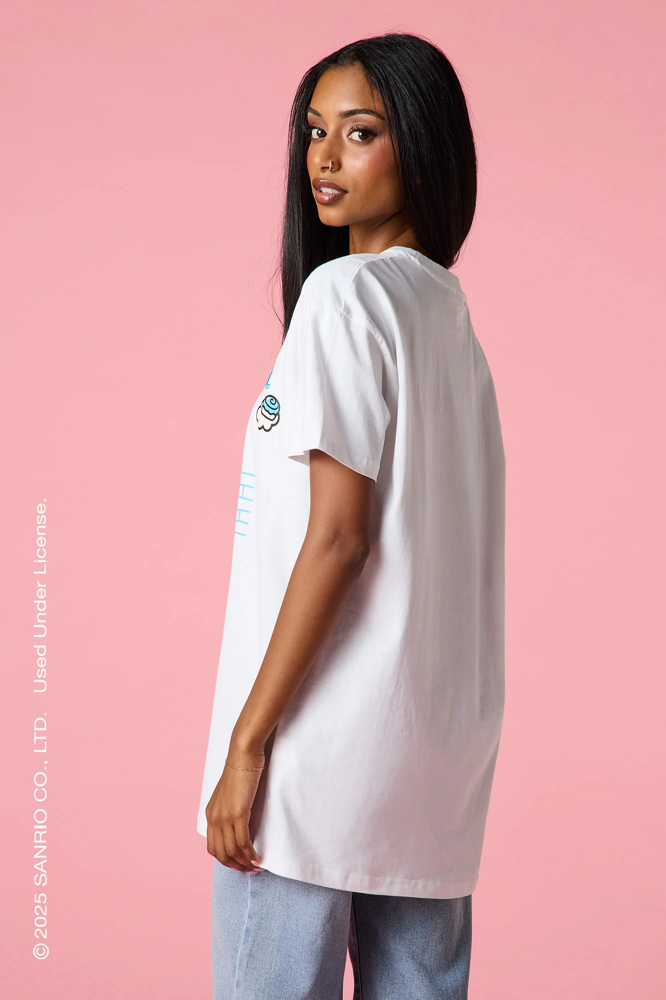 Cinnamoroll™ Embroidered Oversized T-Shirt - Image 2