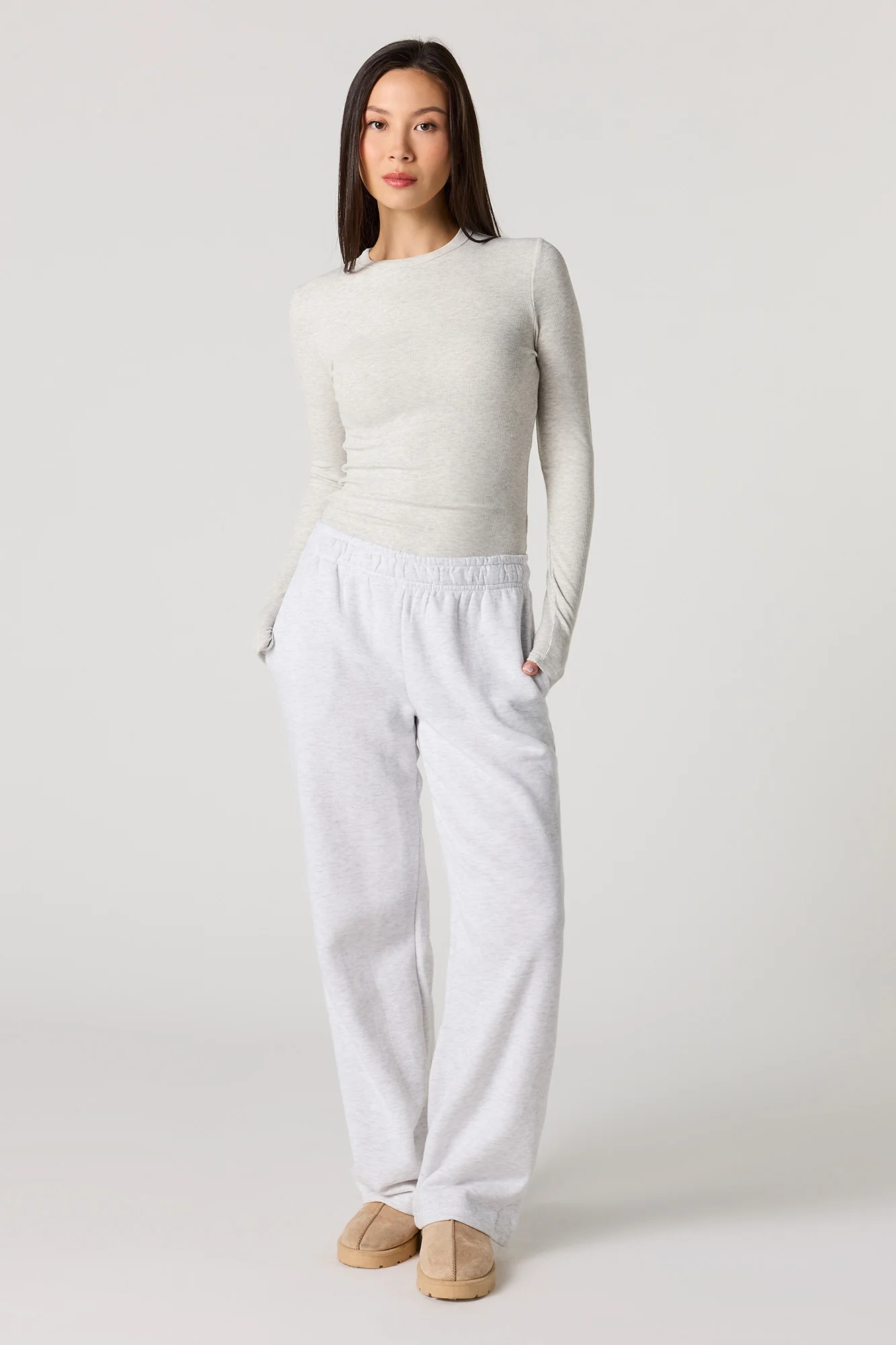 Ribbed Long Sleeve Top - Image 15