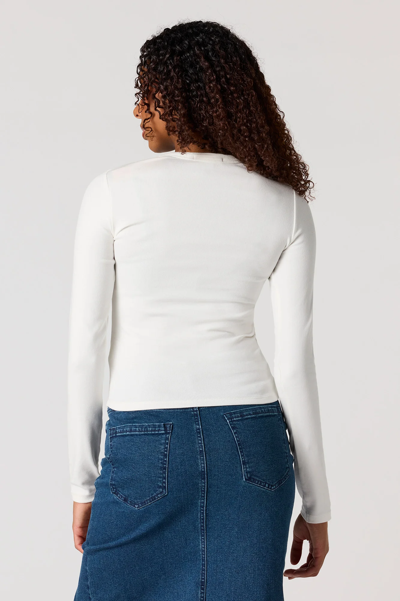 Long Sleeve Crewneck Top - Image 11