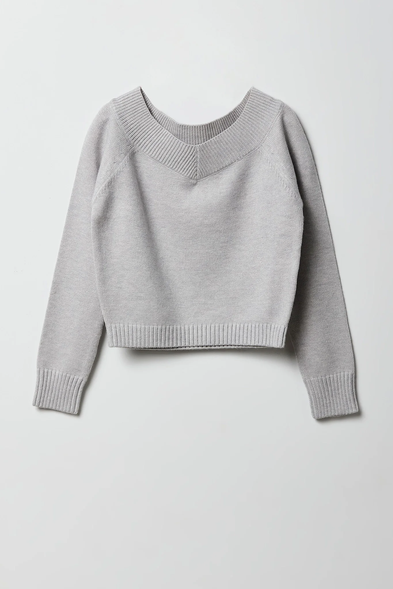 Girls V-Neck Sweater - Image 3