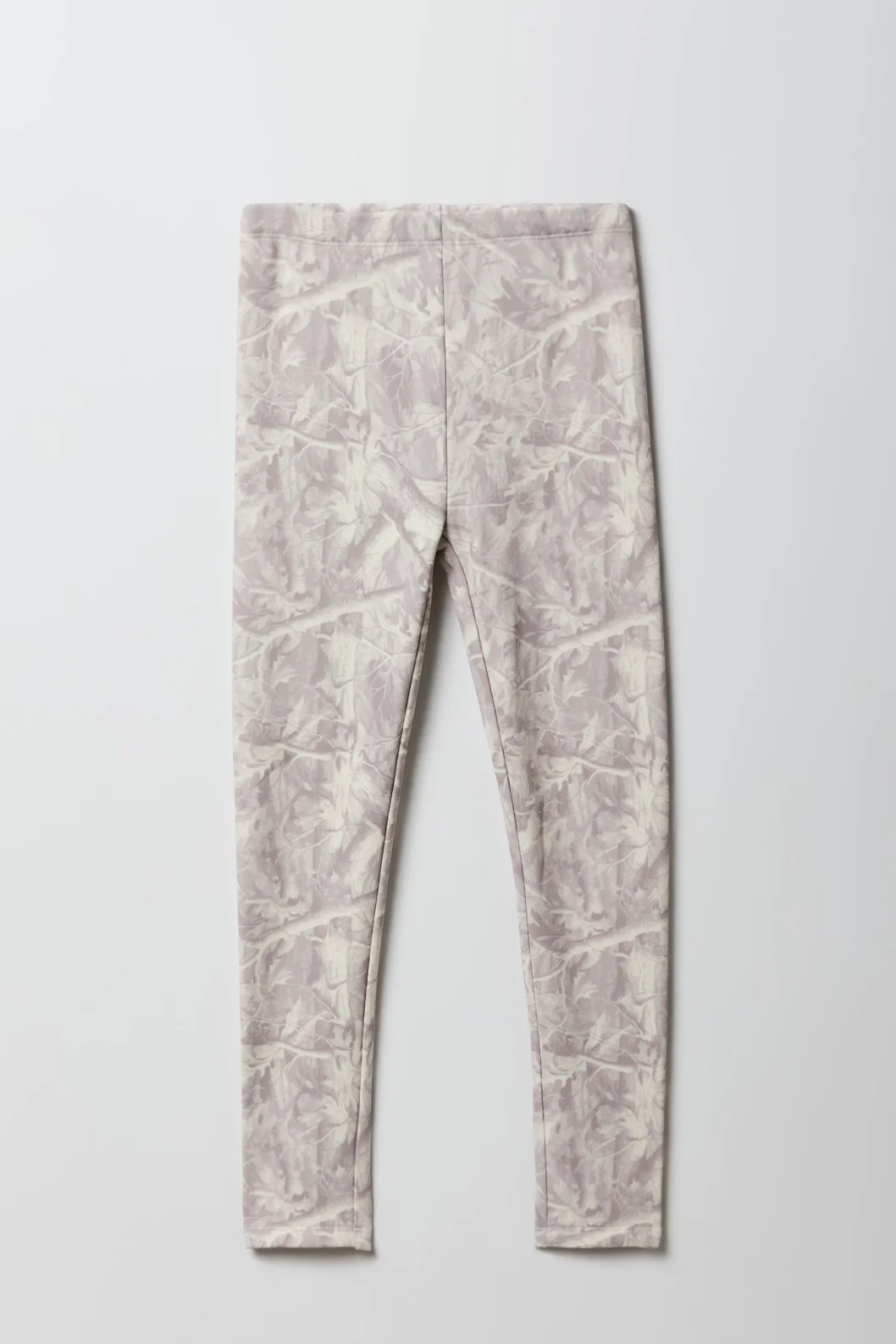 Girls Faux Fur Lined Printed Legging - Image 5