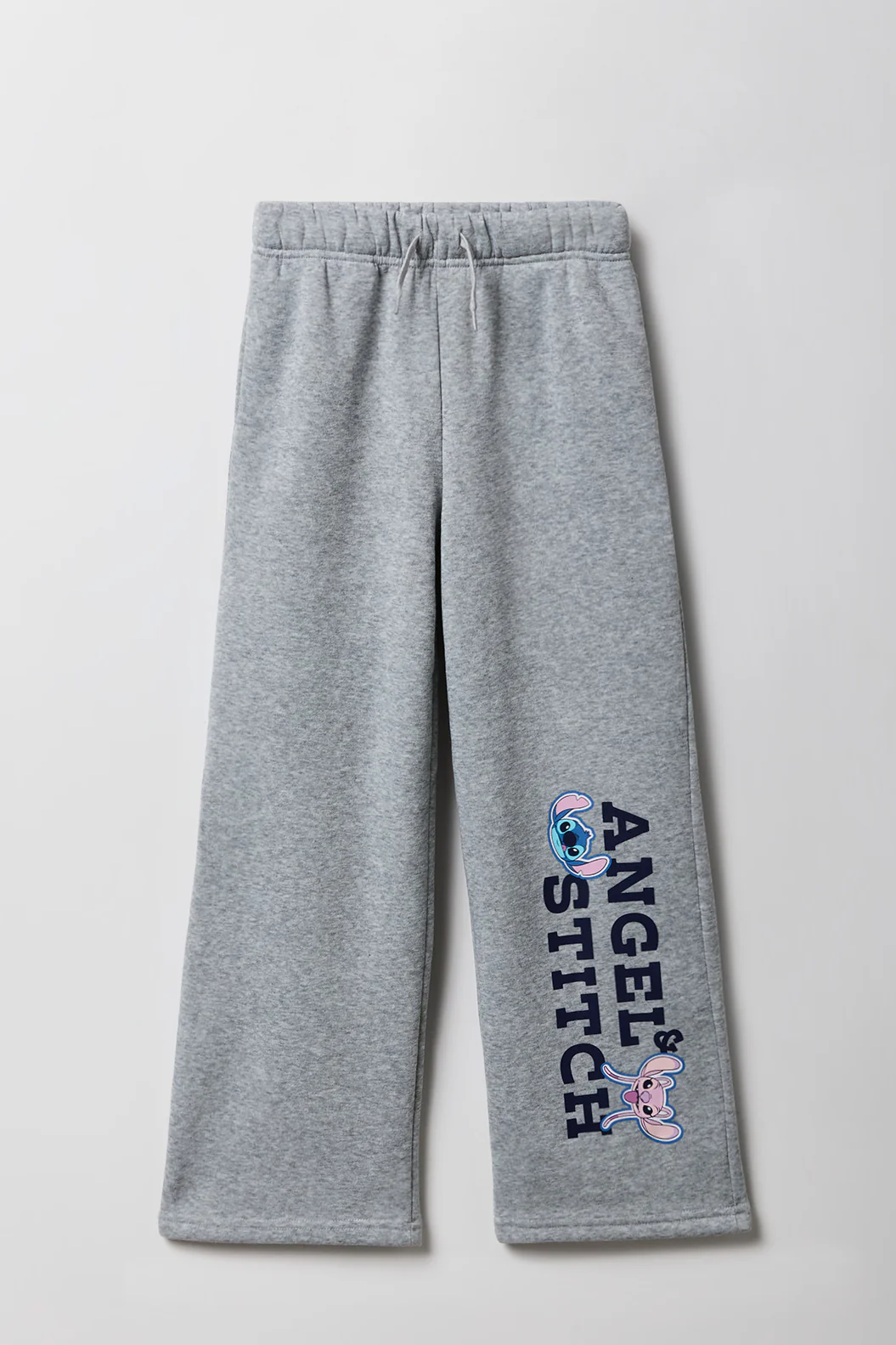 Girls Stitch Graphic Fleece Wide Leg Sweatpant - Image 3
