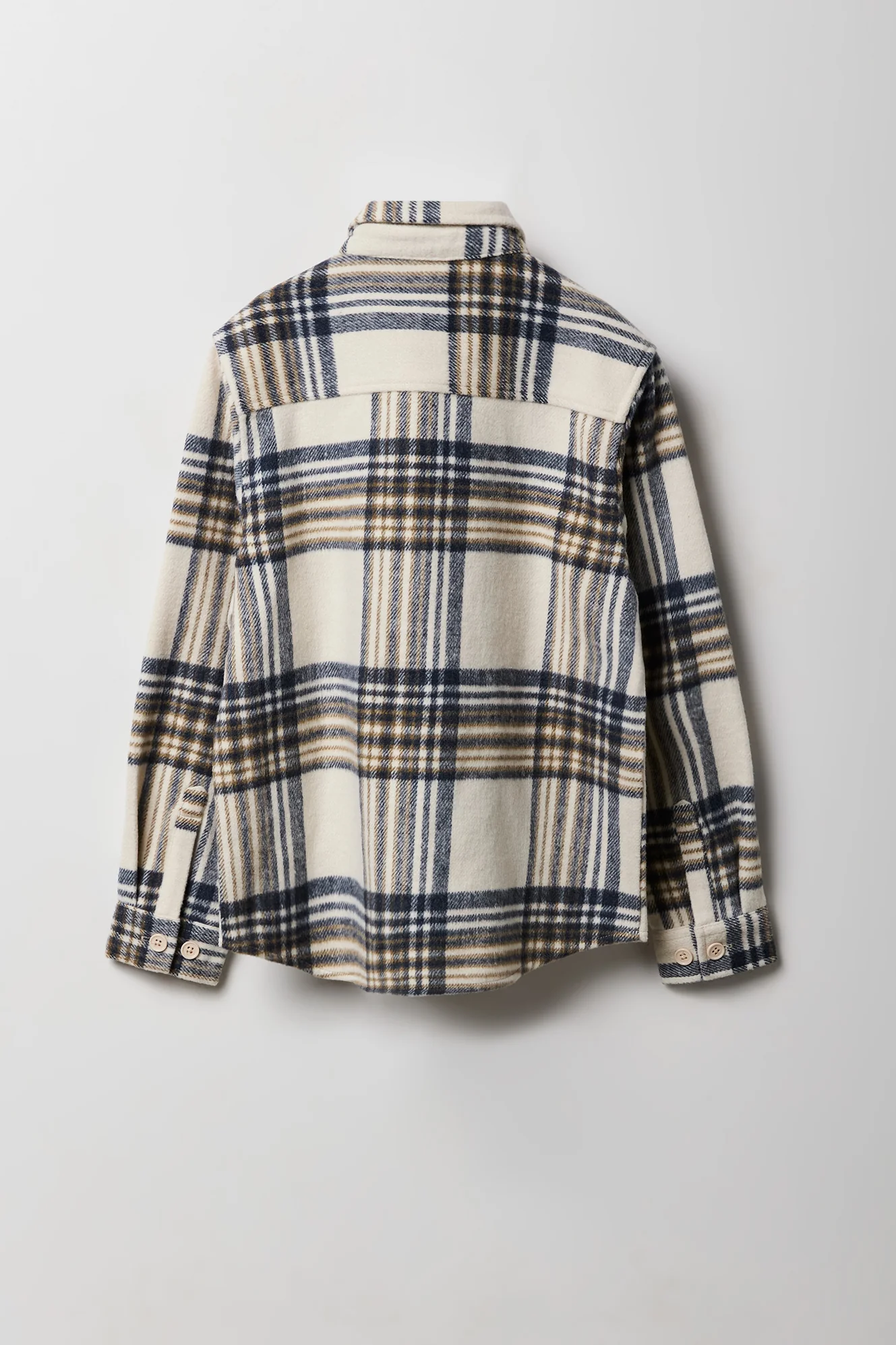 Boys Plaid Shacket - Image 6