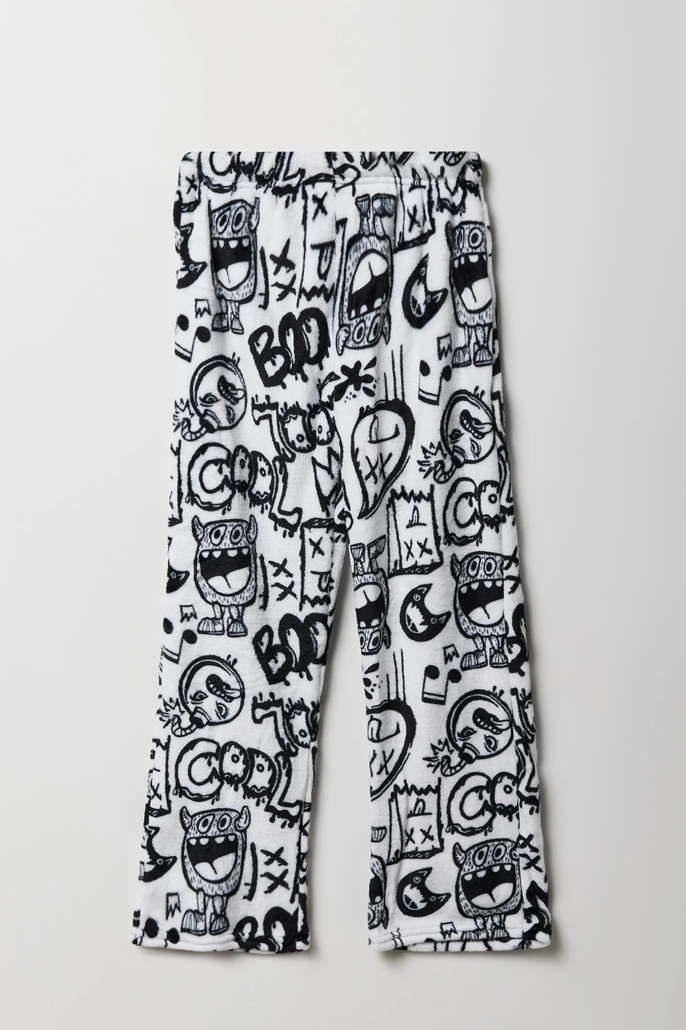 Kids Printed Plush Pajama Pant - Image 3