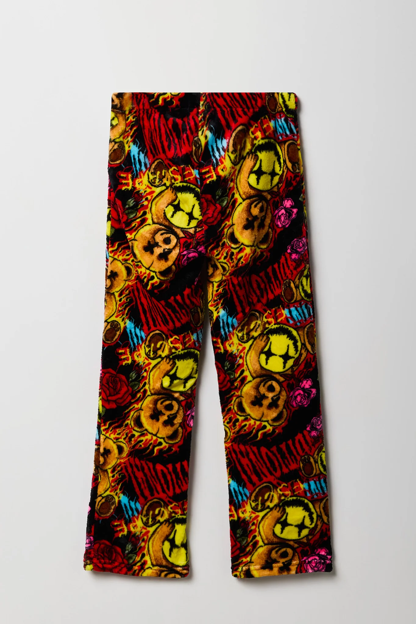 Kids Printed Plush Pajama Pant - Image 6