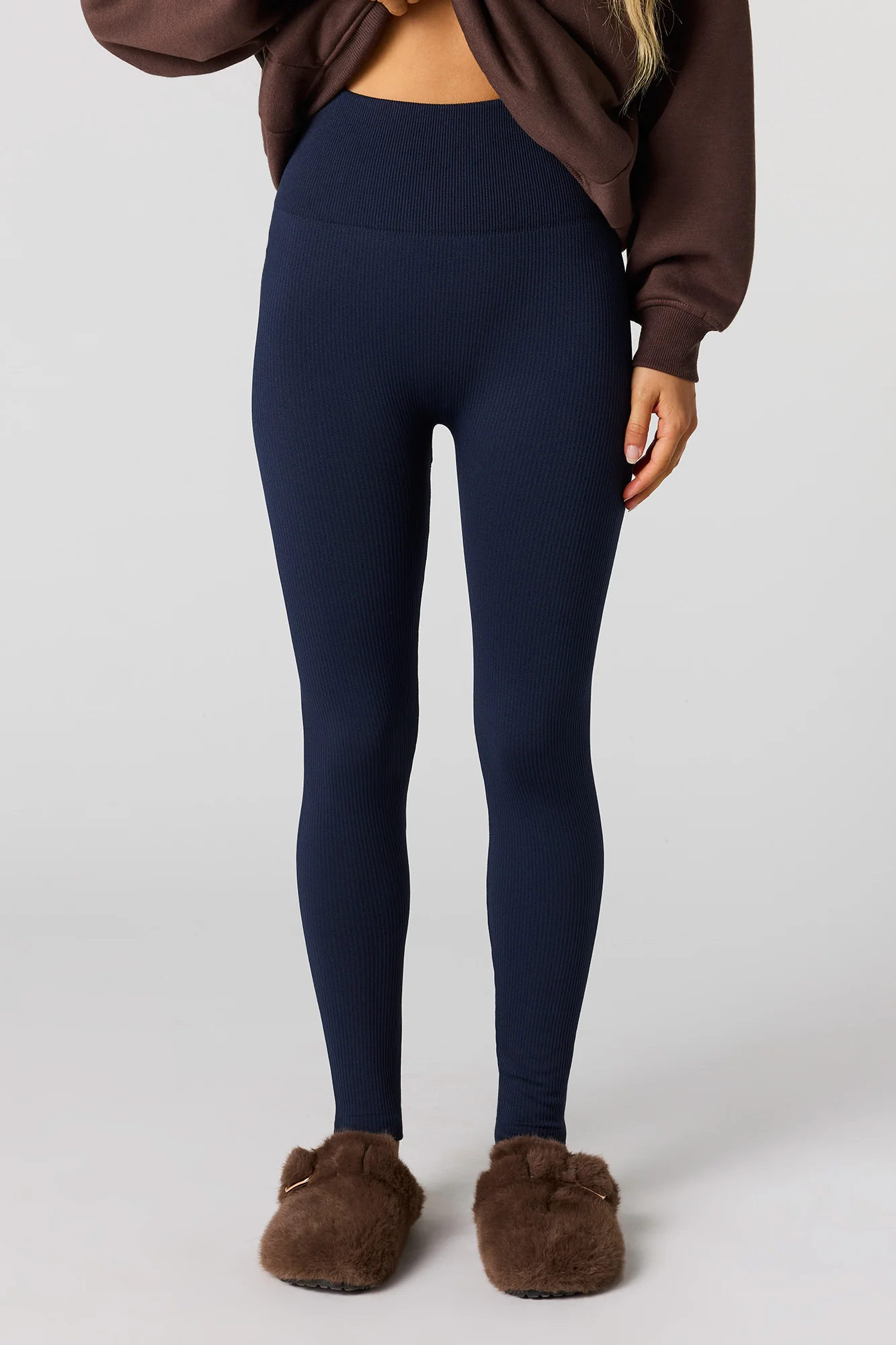 High Rise Seamless Ribbed Legging - Image 17