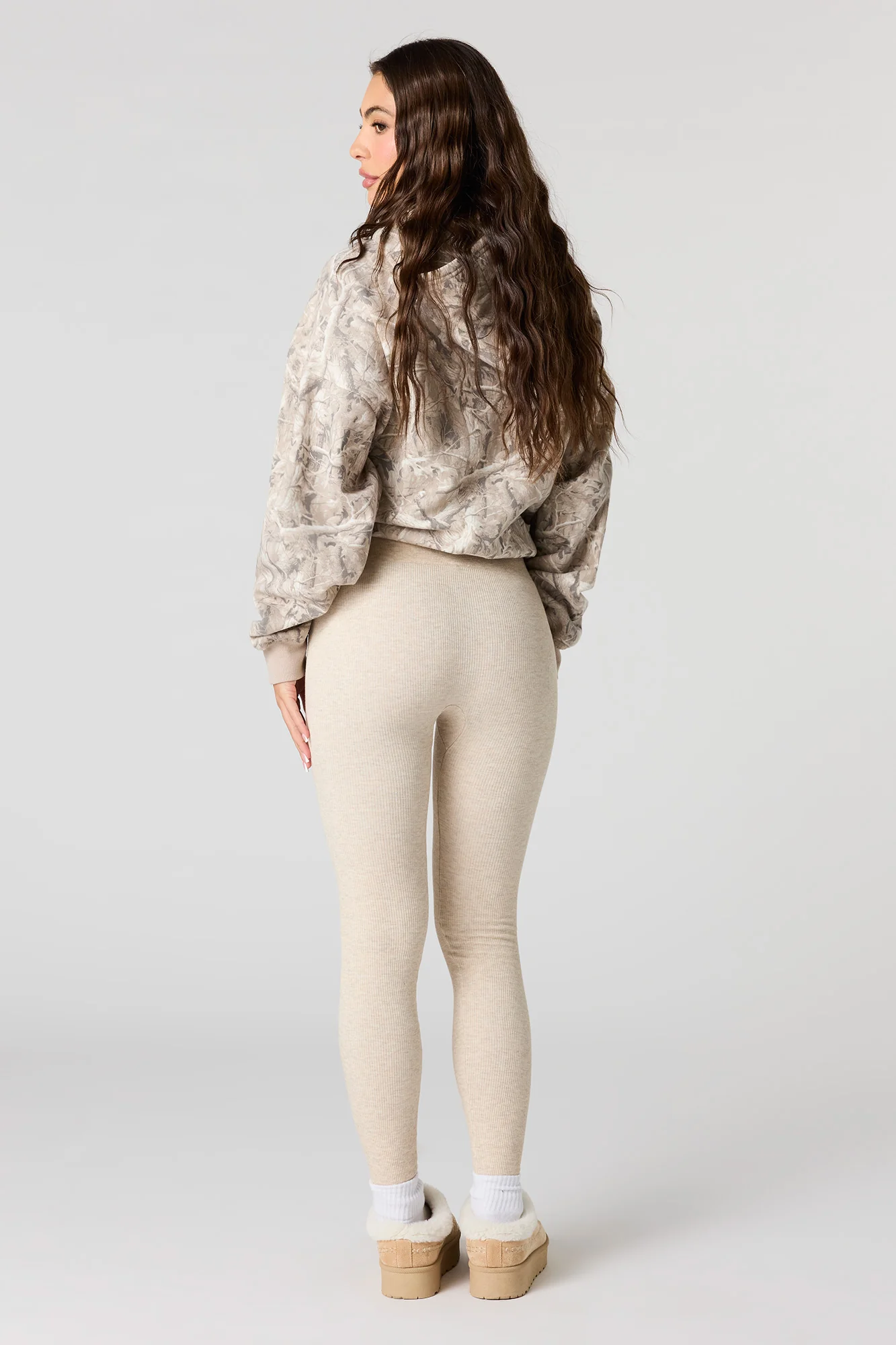 High-Rise Ribbed Seamless Legging - Image 6