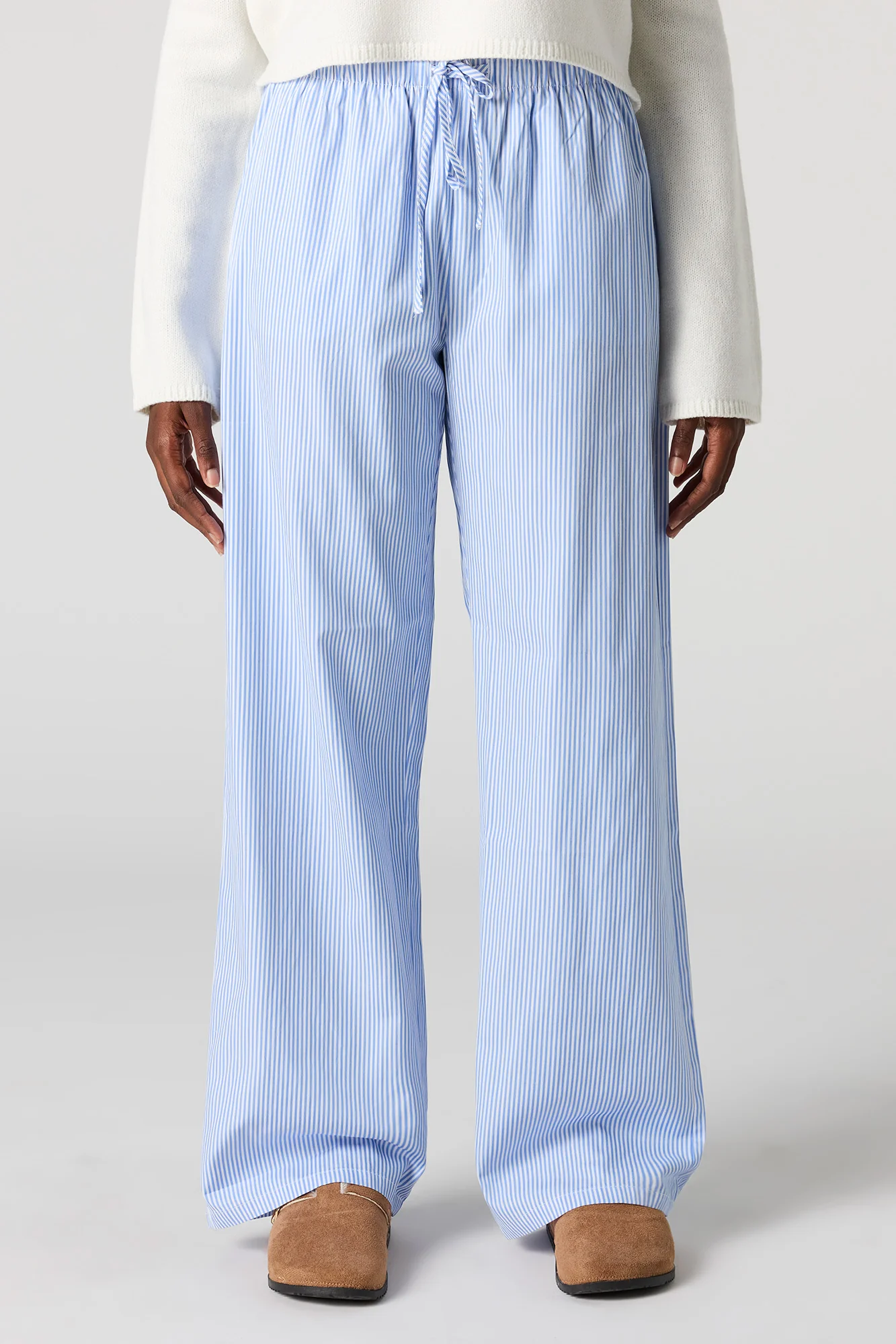Poplin Wide Leg Pajama Pant - Image 9