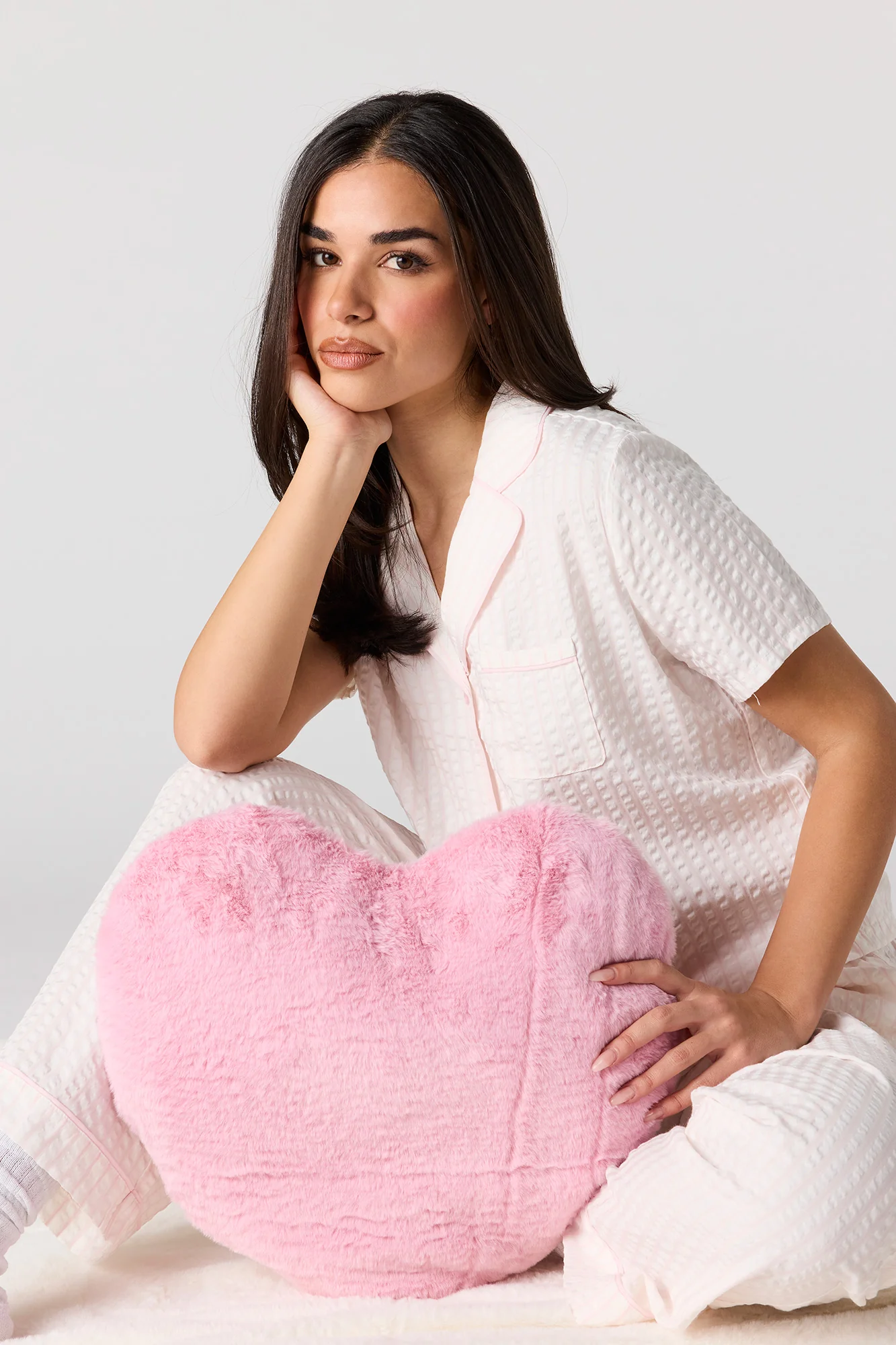Plush Heart Pillow - Image 3