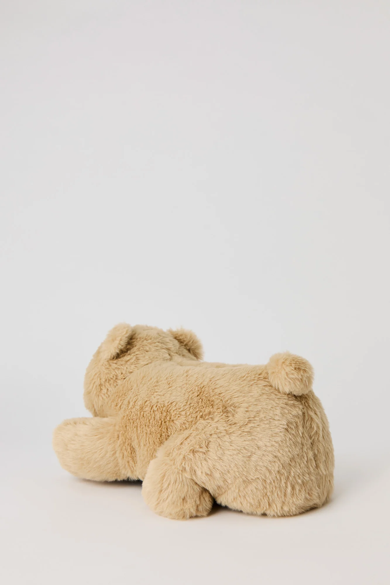 3D Teddy Bear Faux Fur Slippers - Image 4
