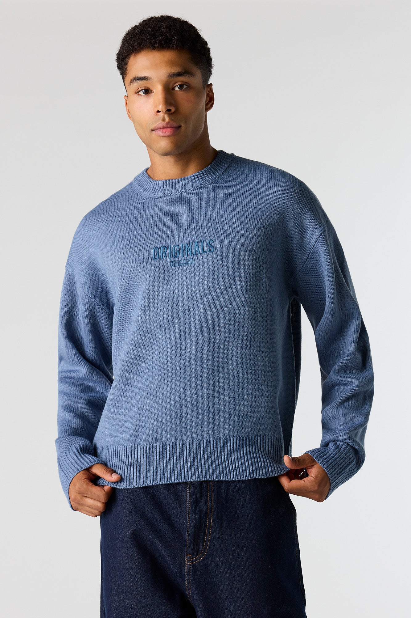 Embroidered Boxy Sweater - Image 10