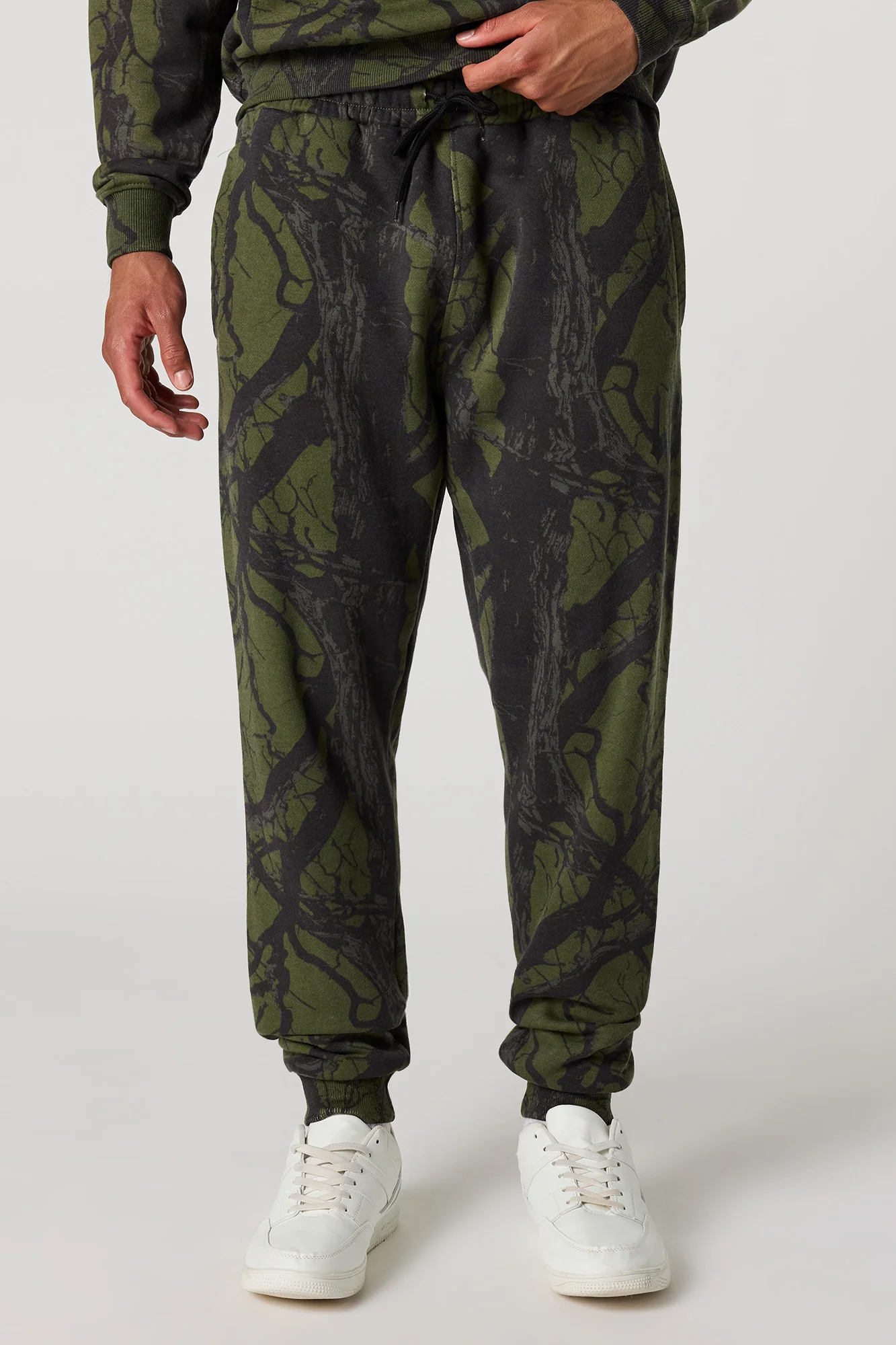 Legendary Graphic Camo Fleece Jogger - Image 4