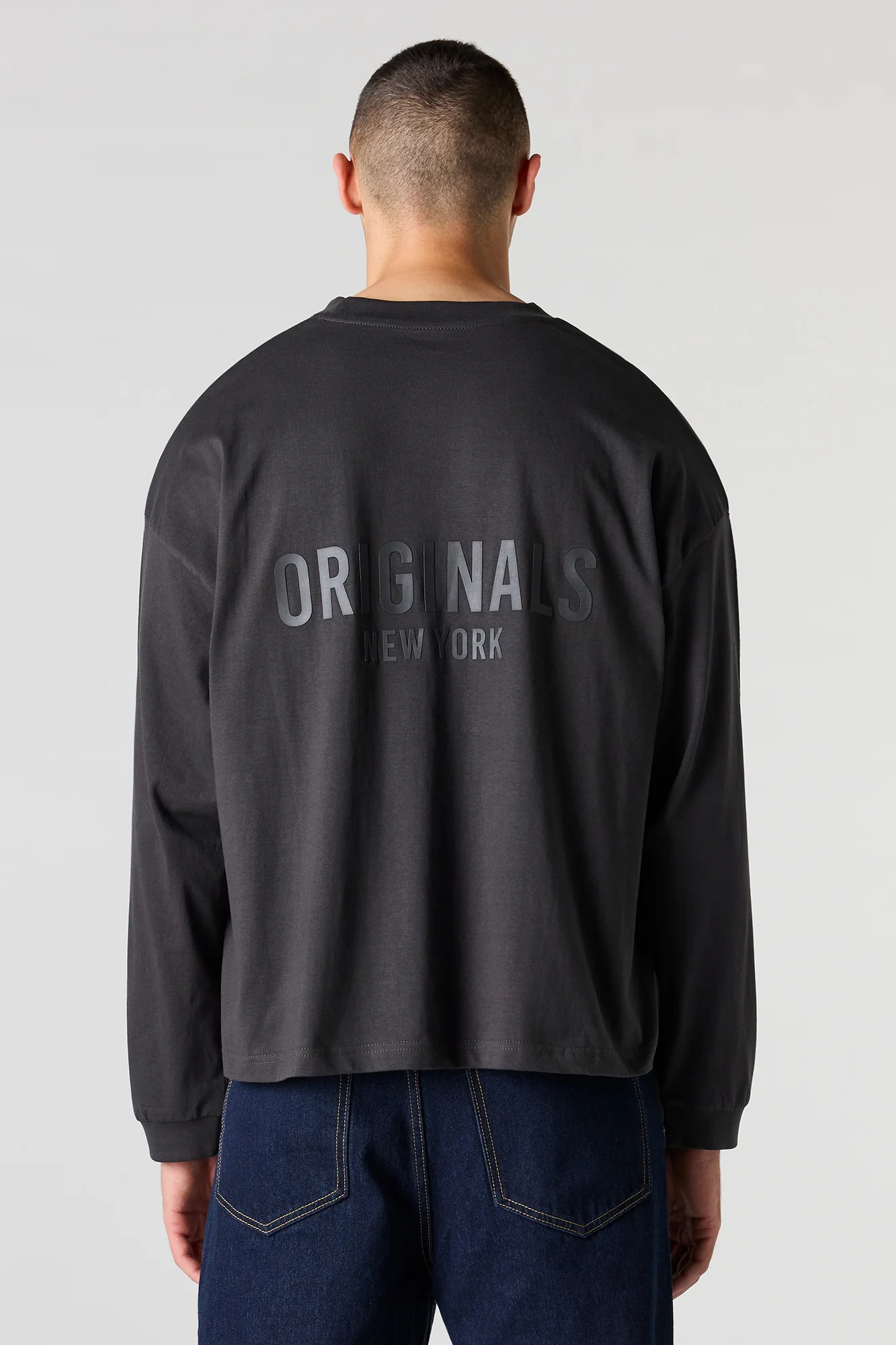 Originals HD Print Long Sleeve Top - Image 7