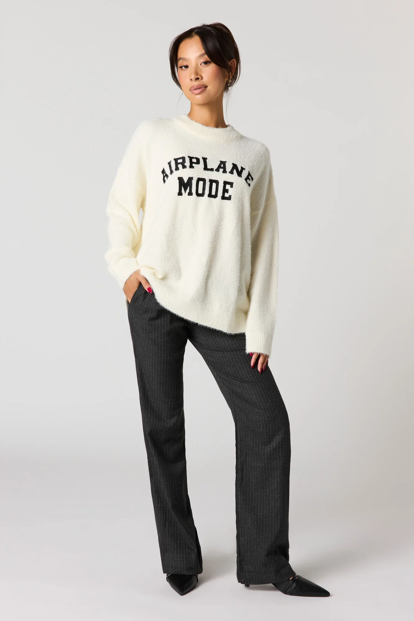 Embroidered Mossy Sweater - Image 6