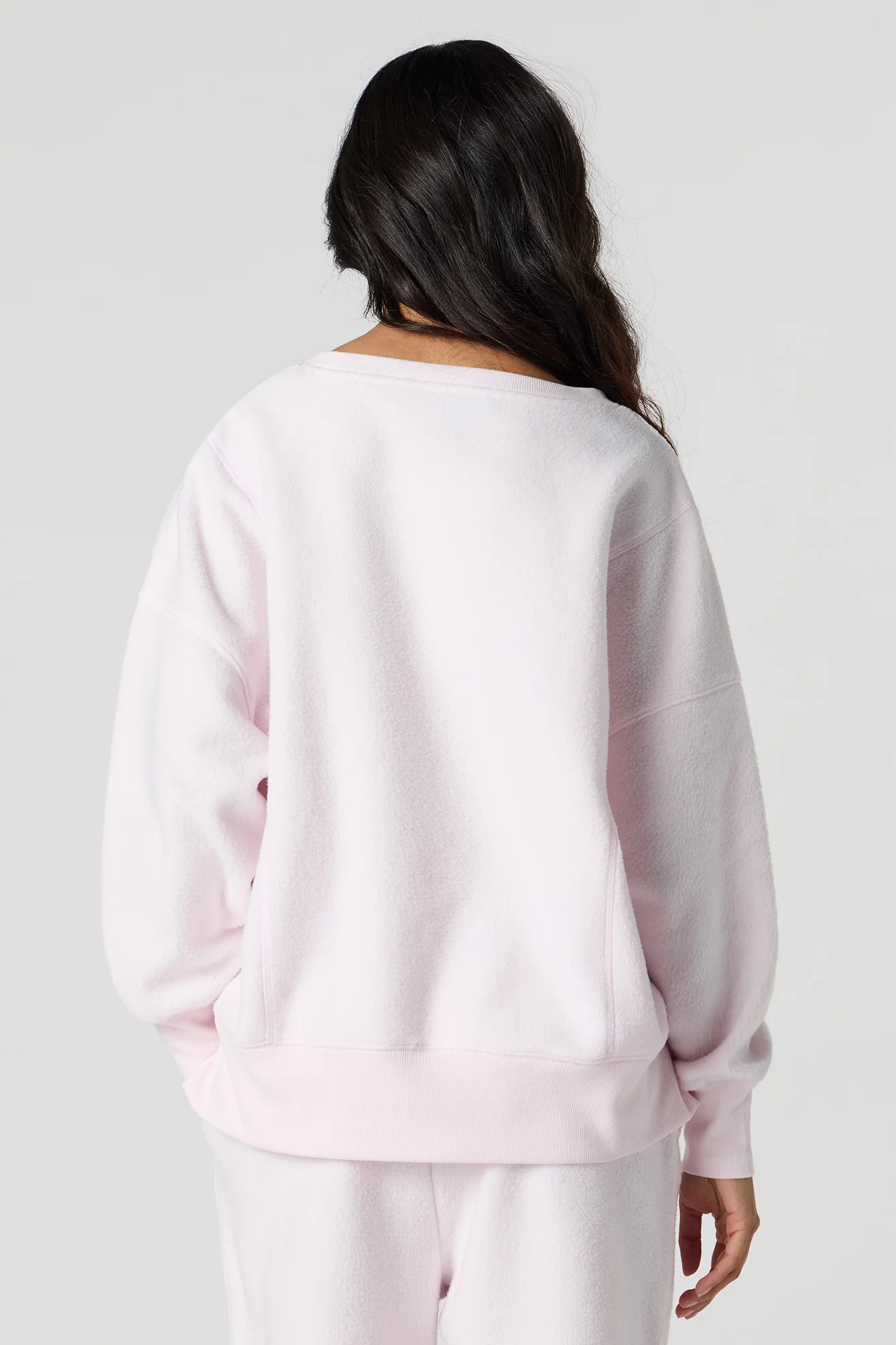 Sherpa Crew Neck Sweatshirt - Image 2
