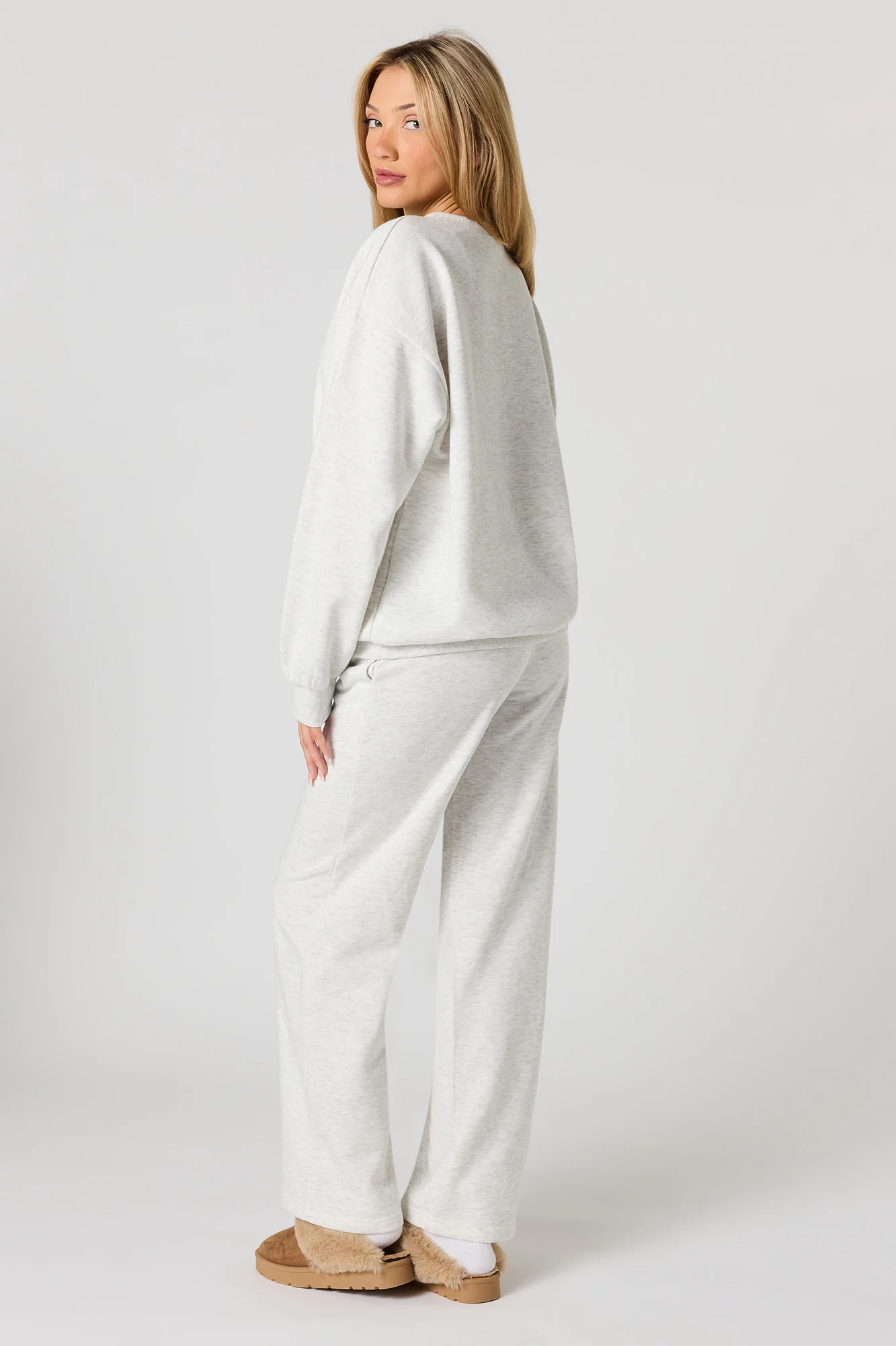 Fleece Straight Leg Jogger - Image 9