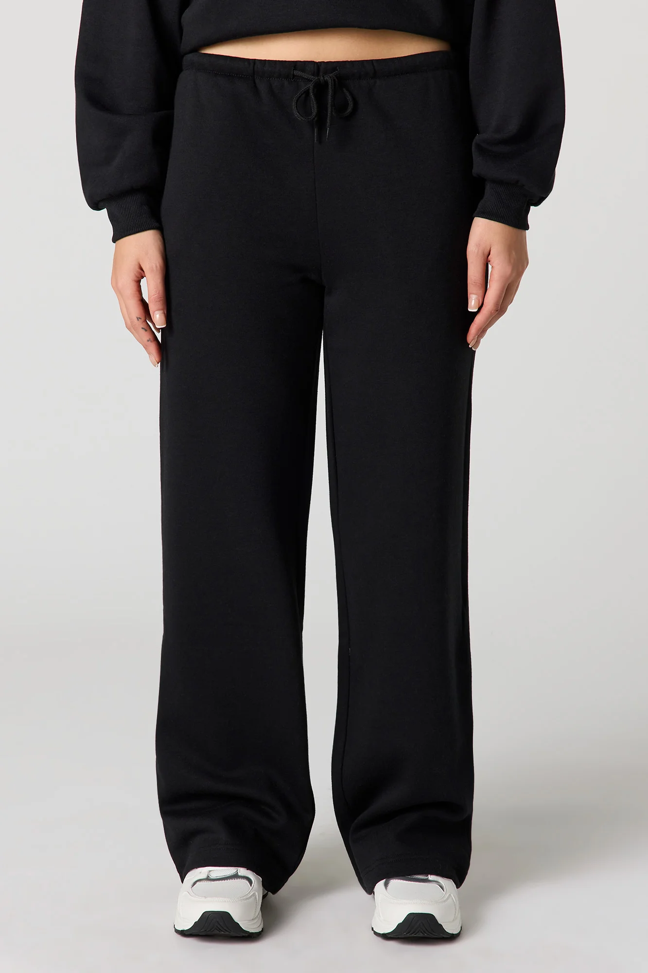Solid Fleece Straight Leg Sweatpant - Image 5