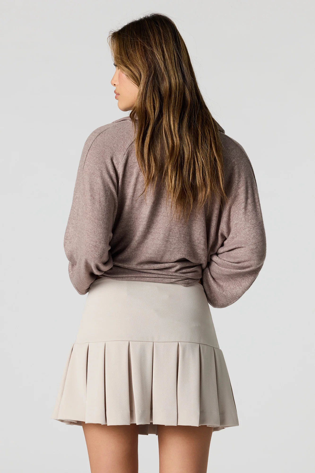 Crepe Knit Mini Skort - Image 14