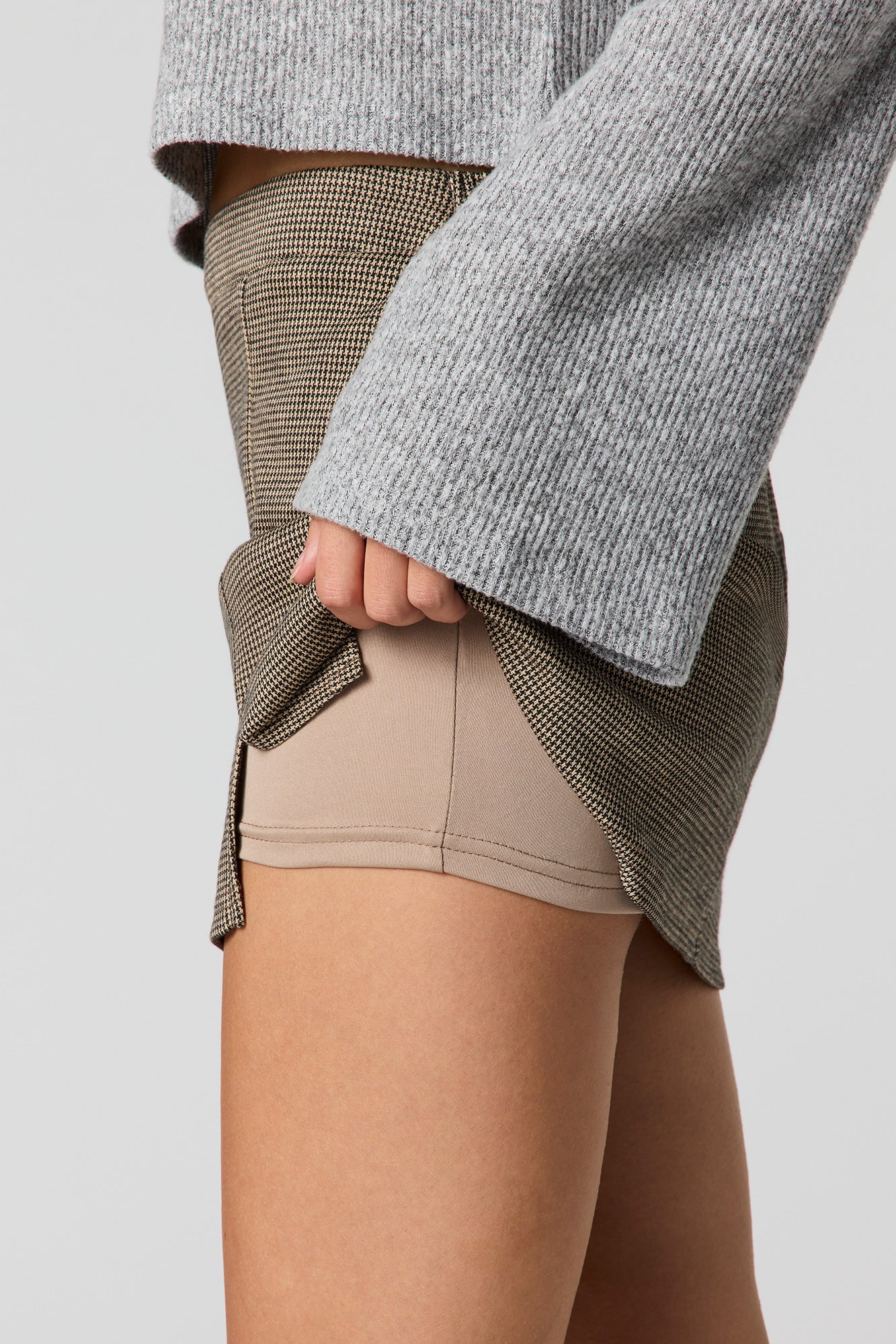 Houndstooth Mini Skort - Image 4