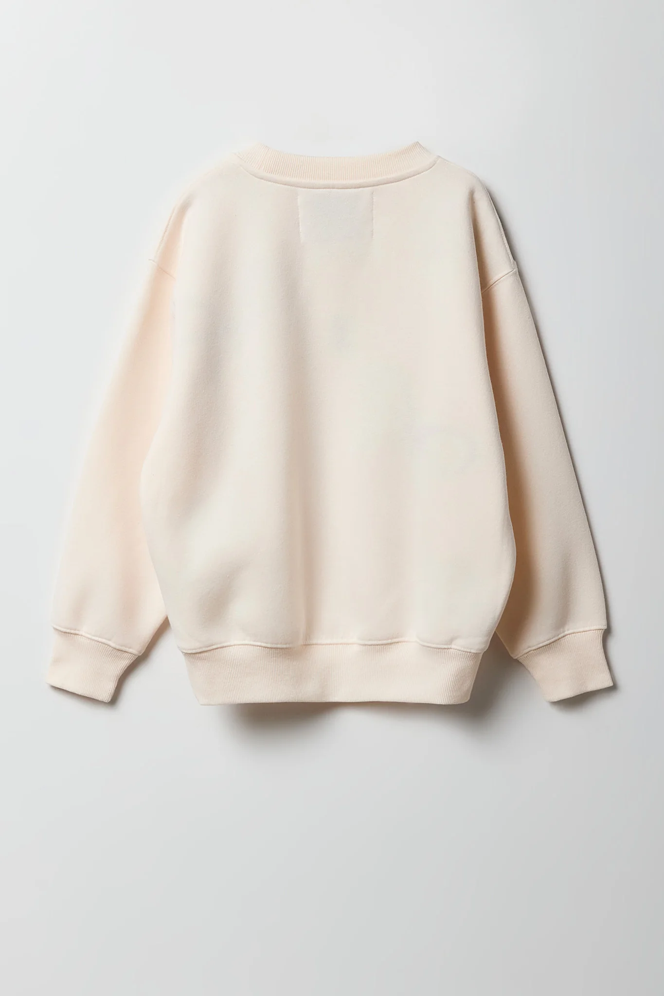 Girls Embroidered Oversized Sweatshirt - Image 2