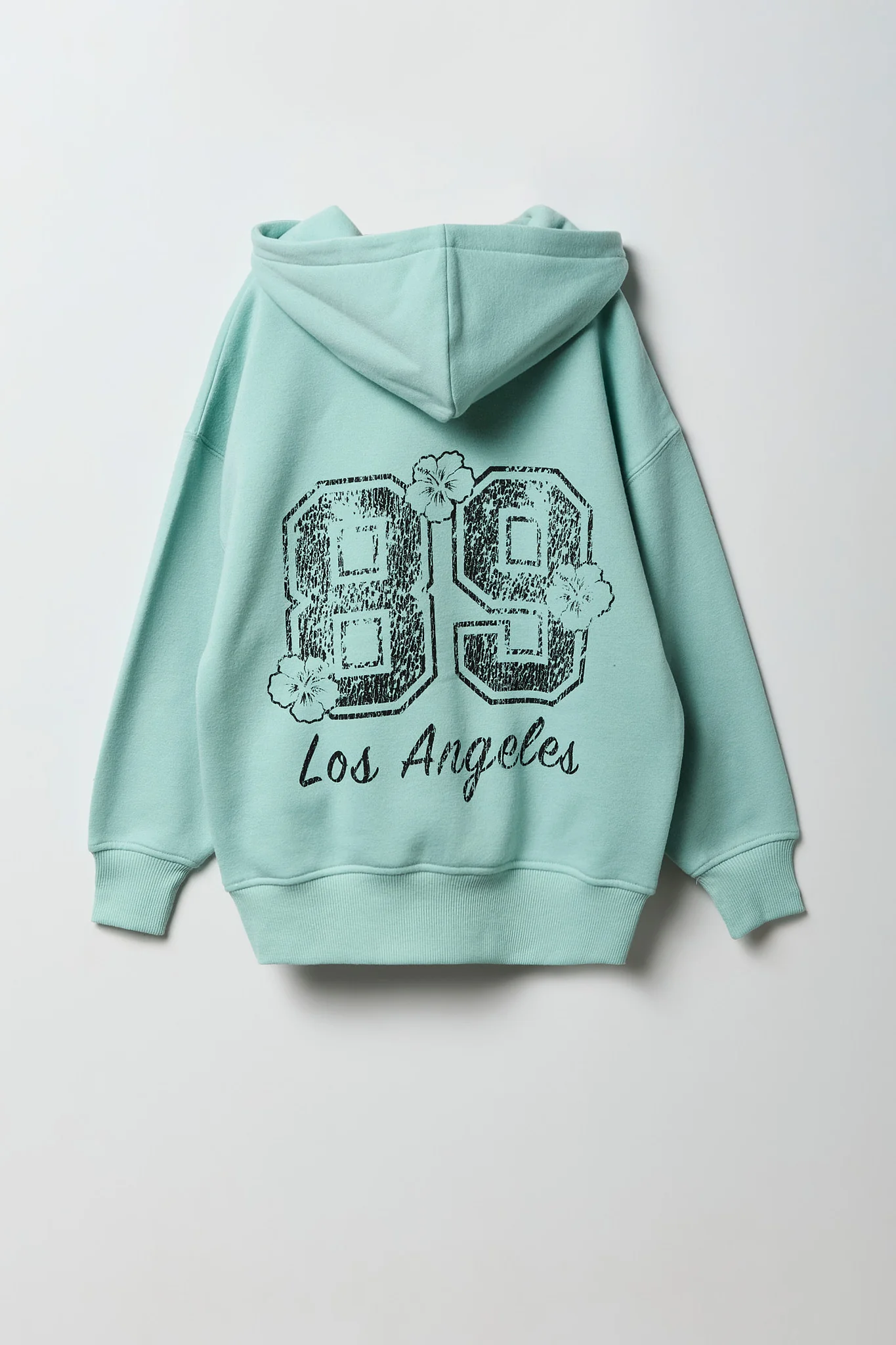 Girls Graphic Oversized Hoodie - Image 10